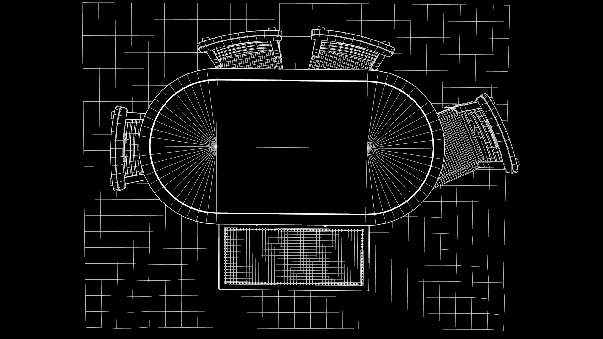 Rustic Dining Table Moon 3D model_9