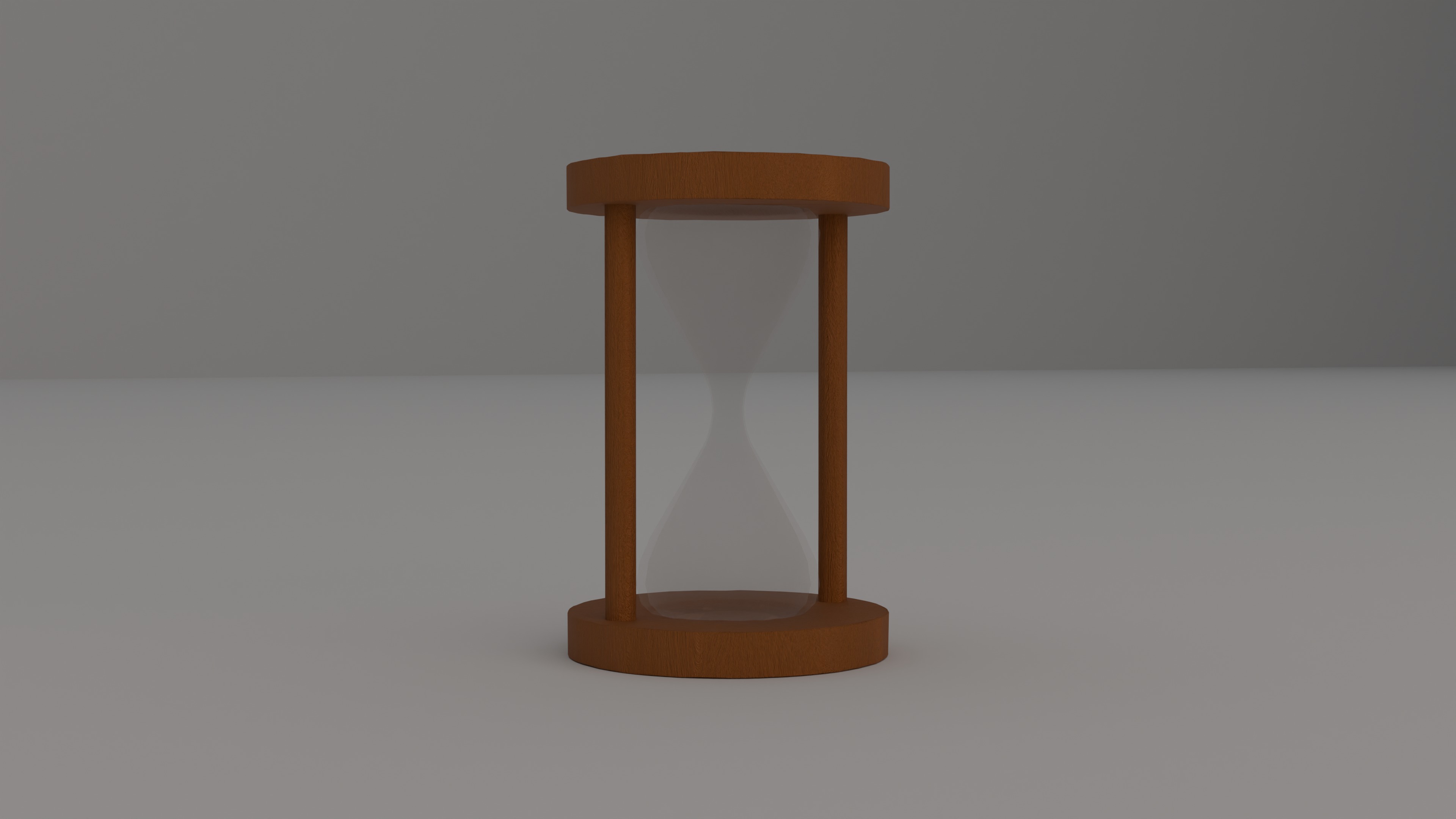 Sand clock Free low-poly 3D model_4