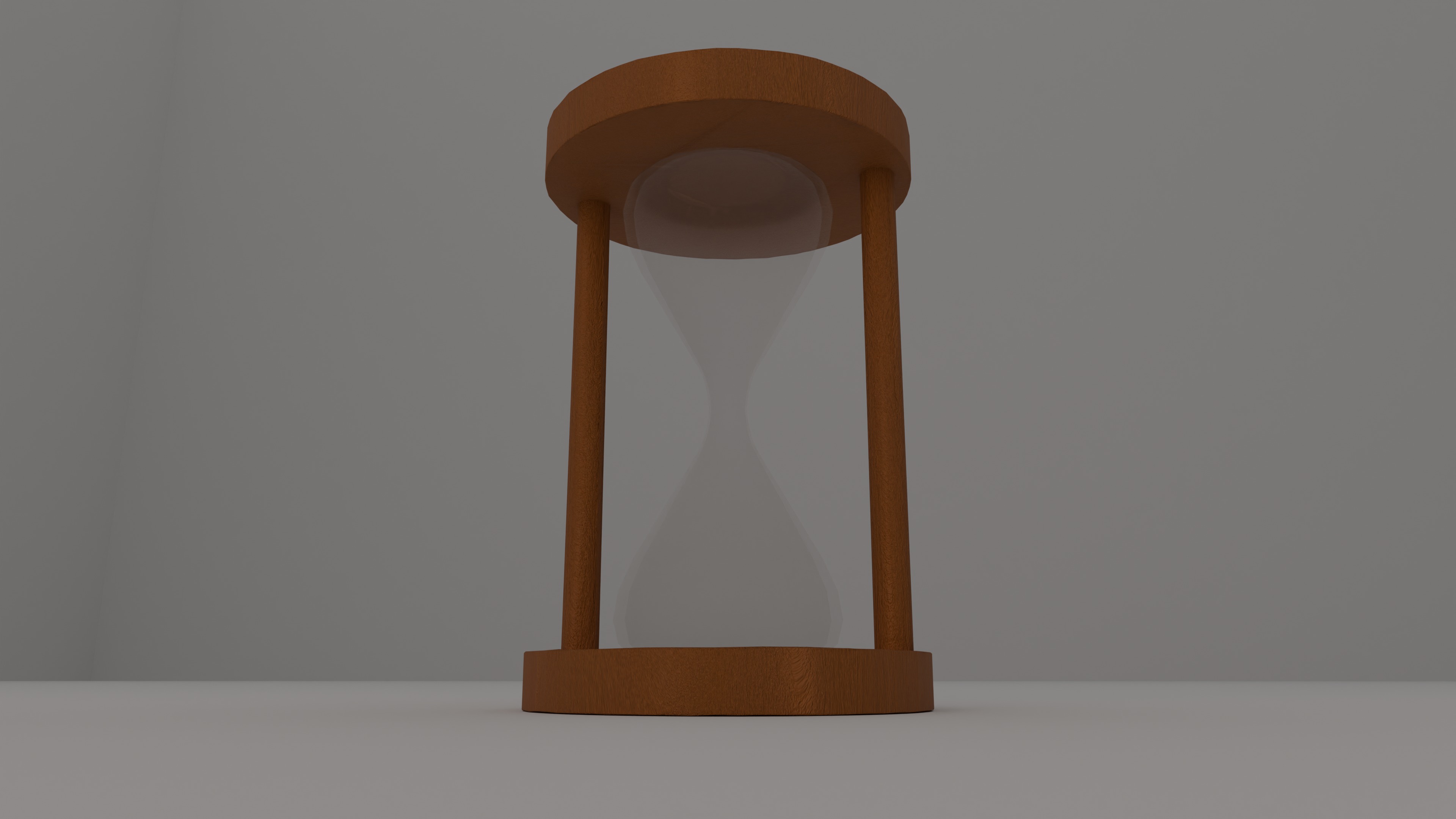 Sand clock Free low-poly 3D model_5