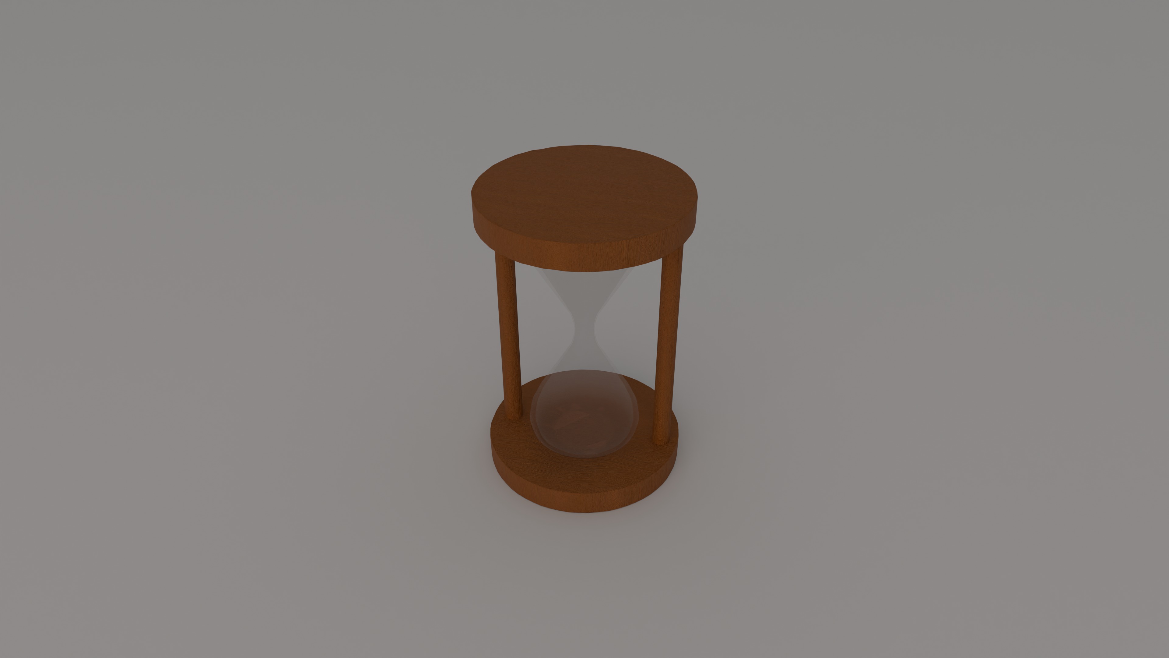 Sand clock Free low-poly 3D model_6