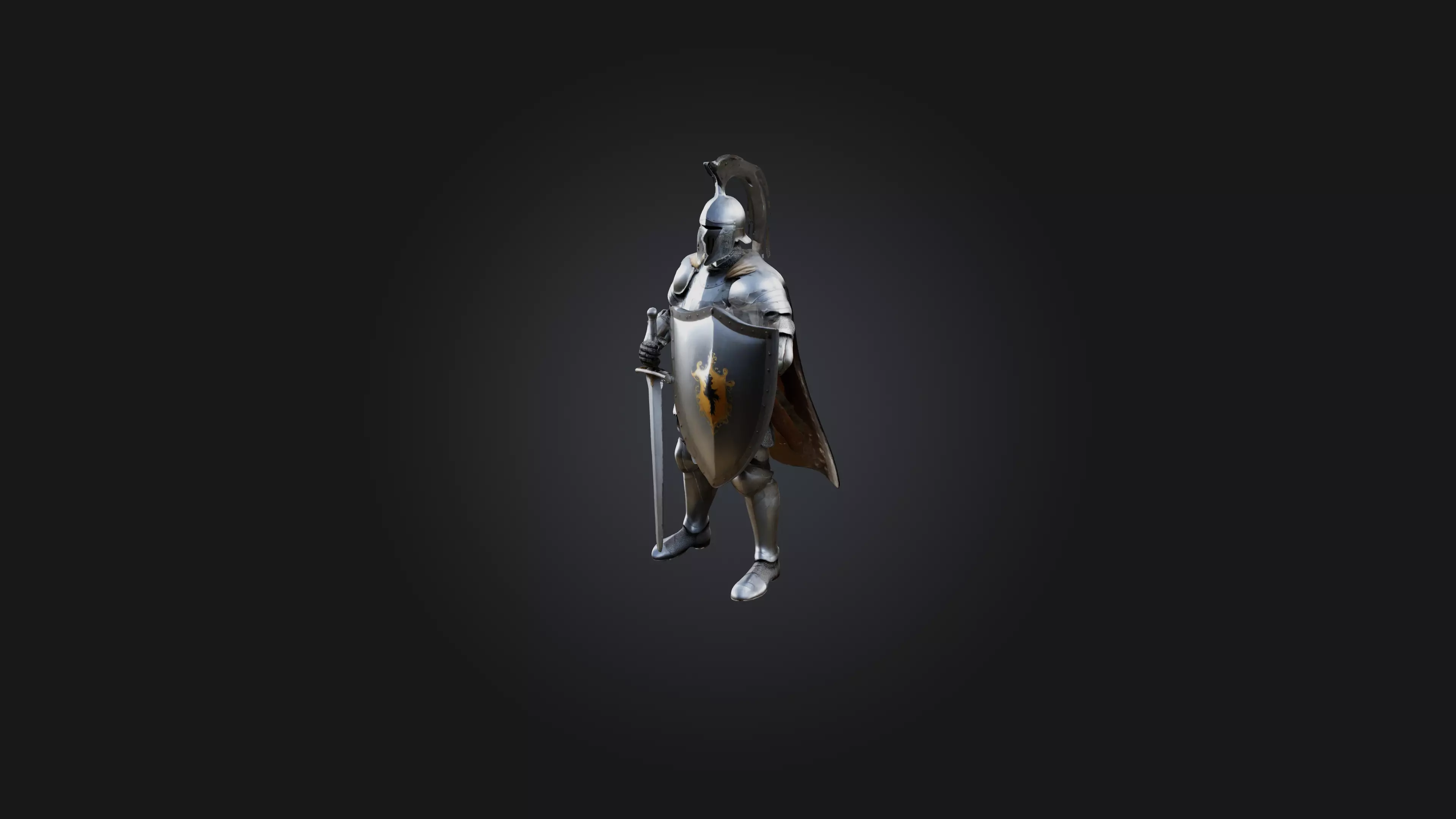 knight 3D model_0