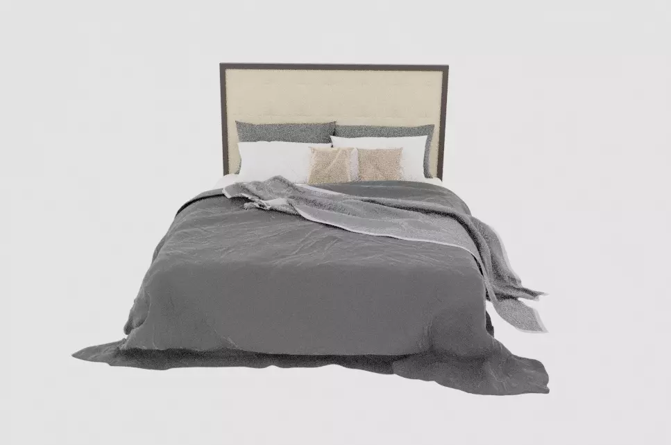 3d Bed Model 3D model_0