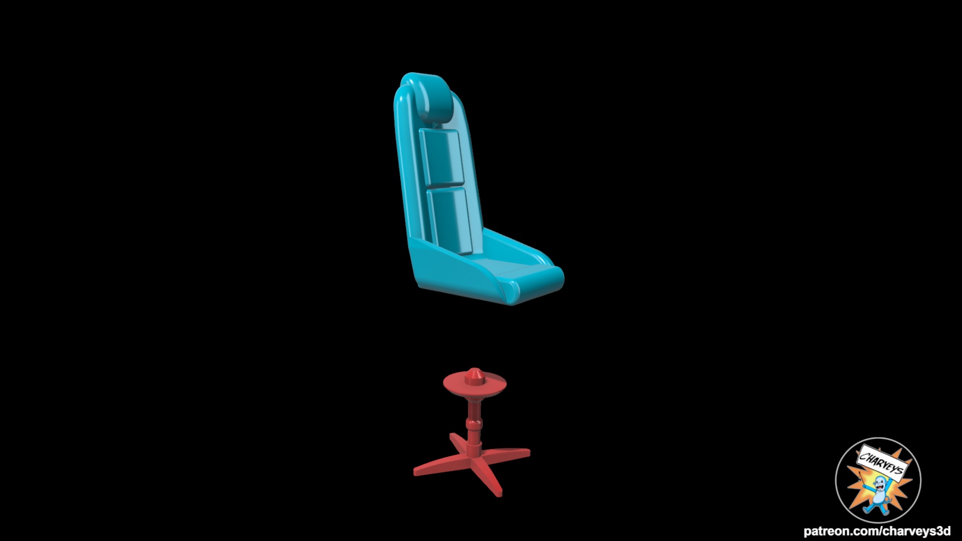 Star Wars Death Star Control Room Computer for action figures 3D print model_10