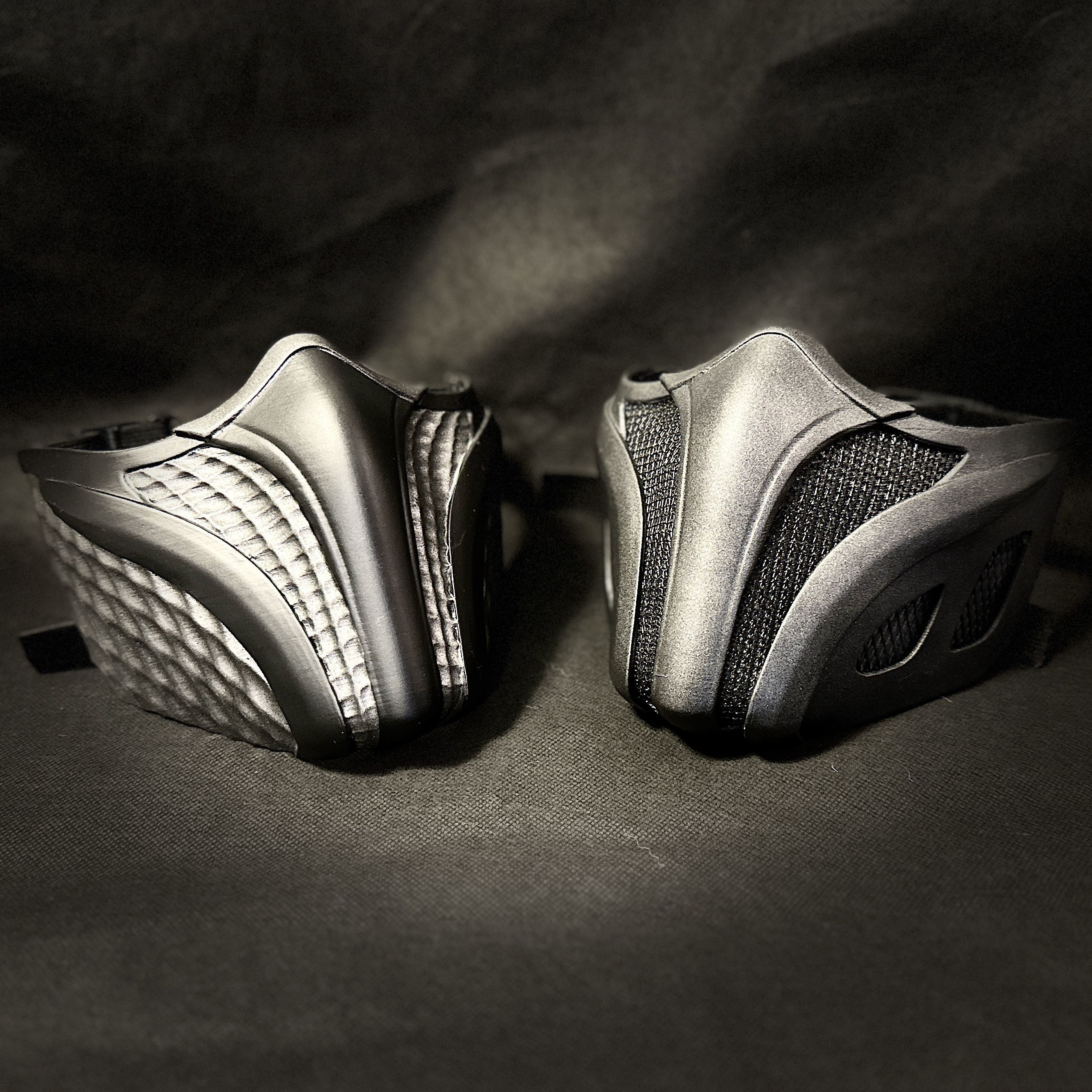 Smoke mask from MK1 - Faithful Lin Kuei 3D print model_1