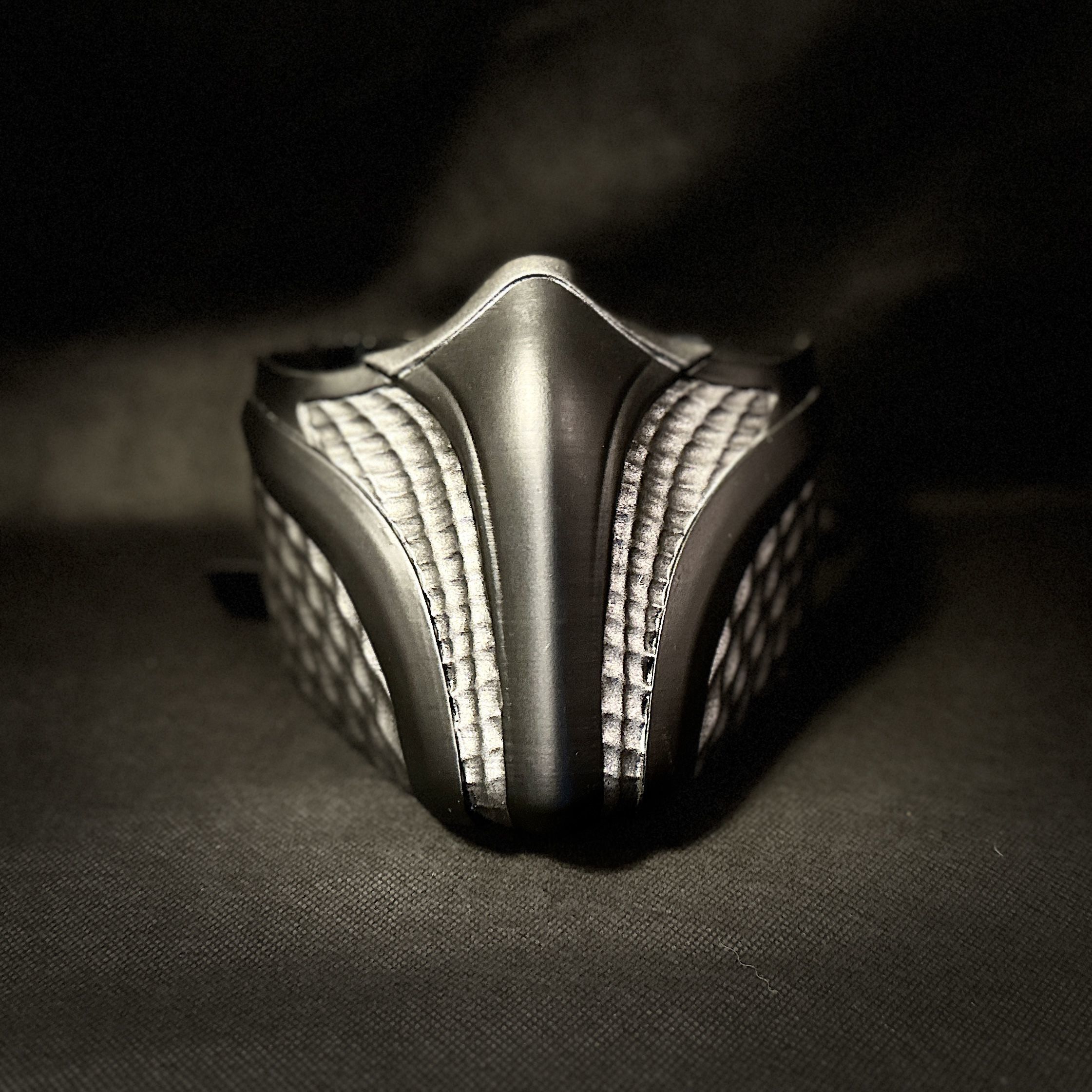 Smoke mask from MK1 - Faithful Lin Kuei 3D print model_21