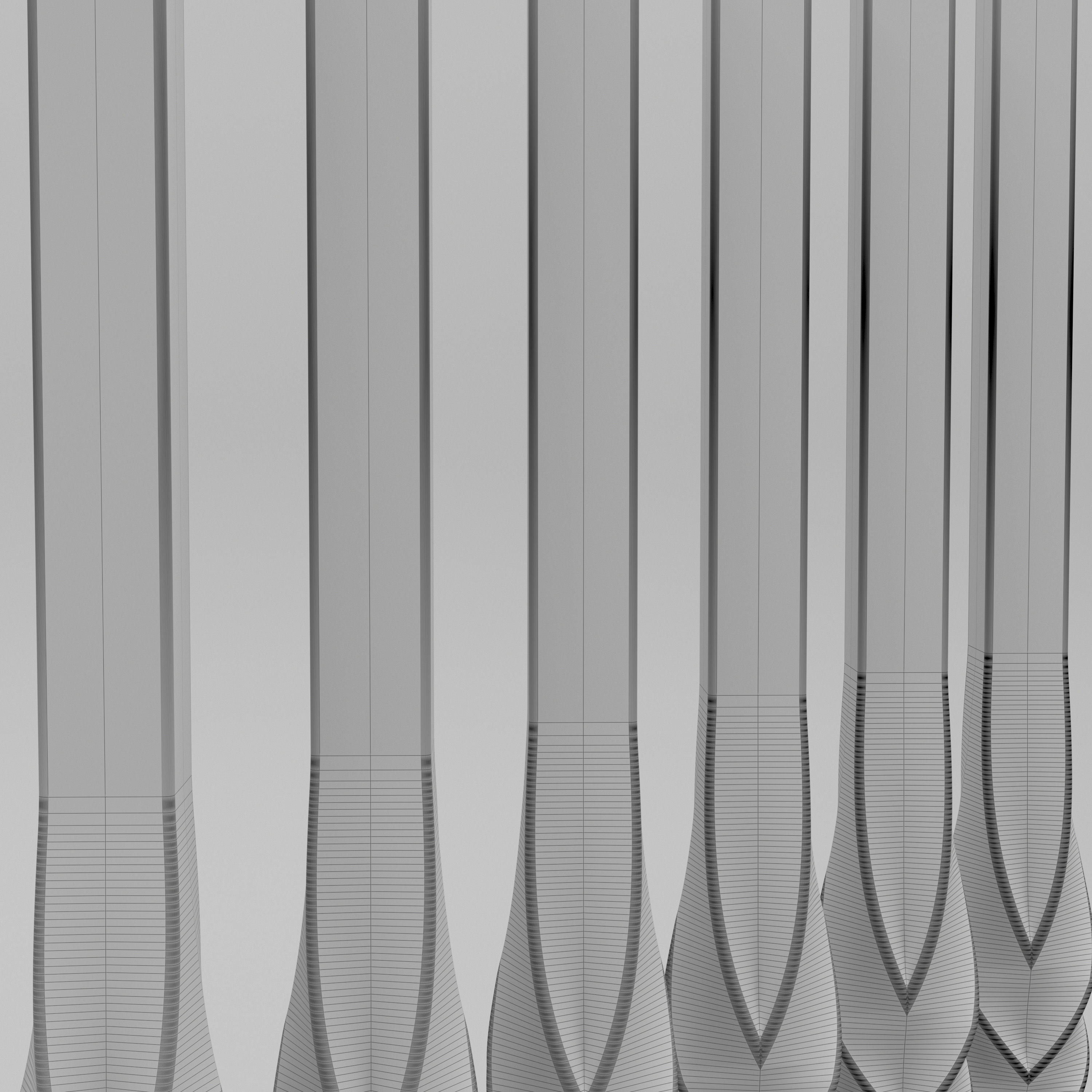Twisted Baluster 3D model_7