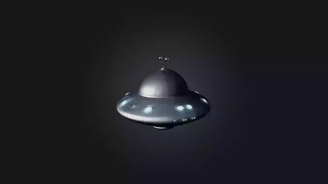 Cartoon UFO