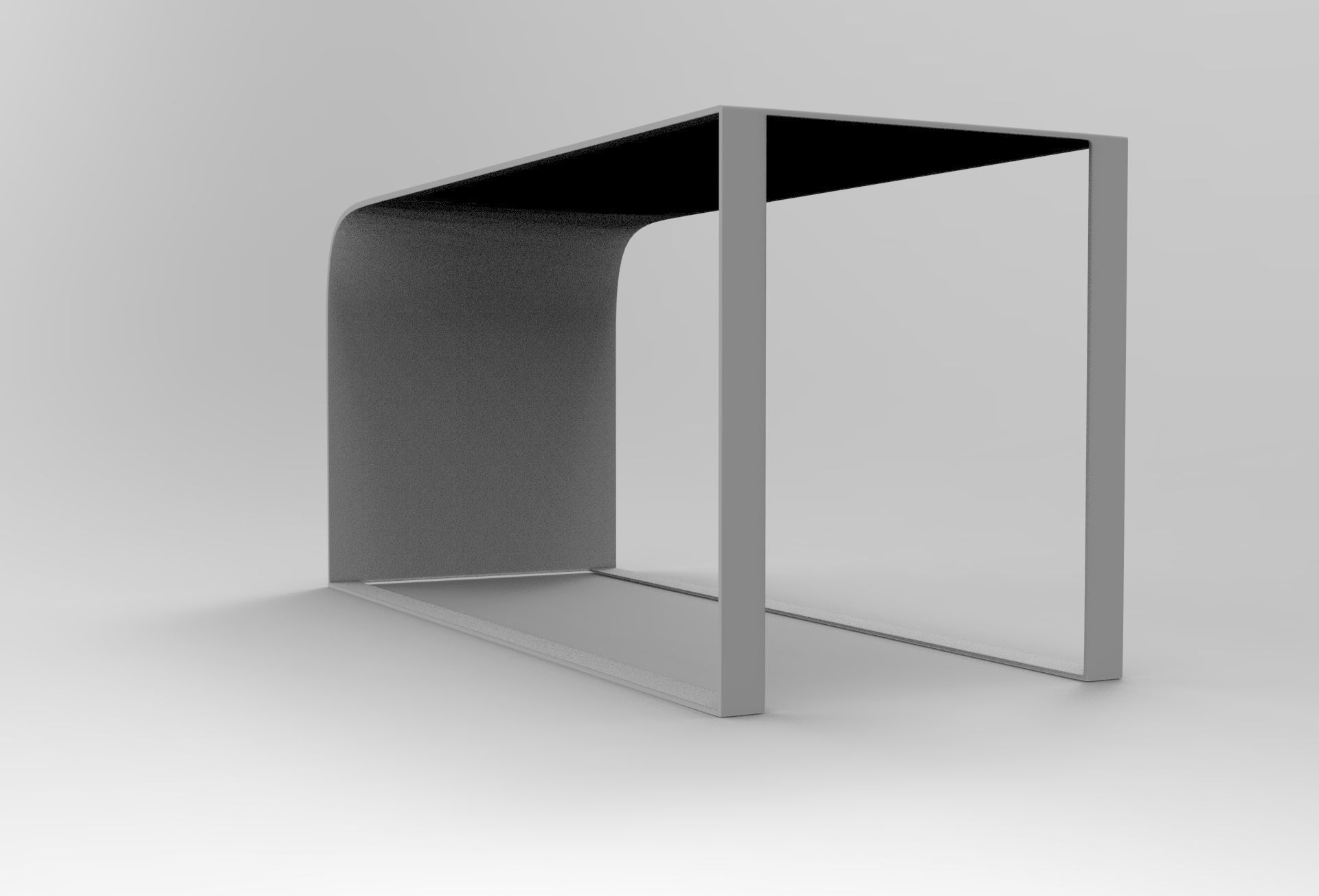 Jodyu Side Table Low-poly 3D model_7