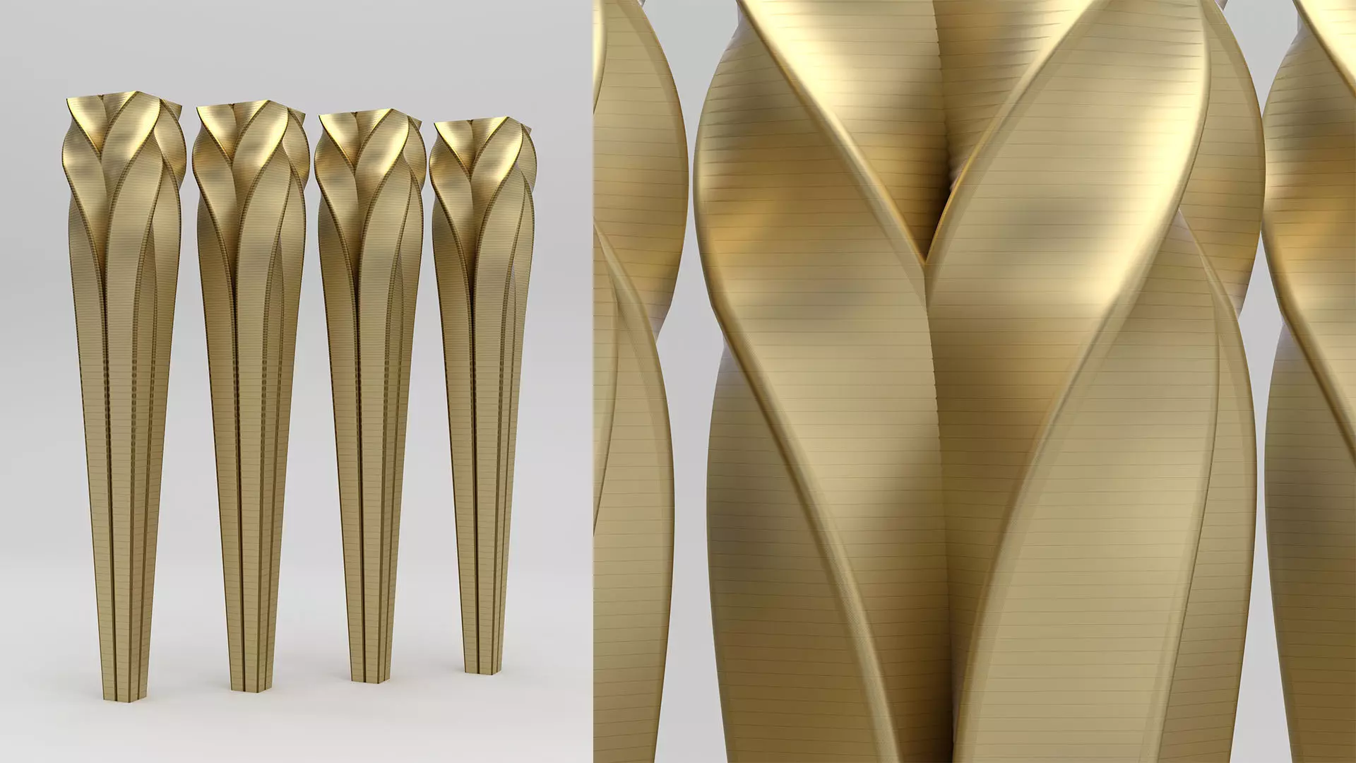 Twisted Leg 3D model_0