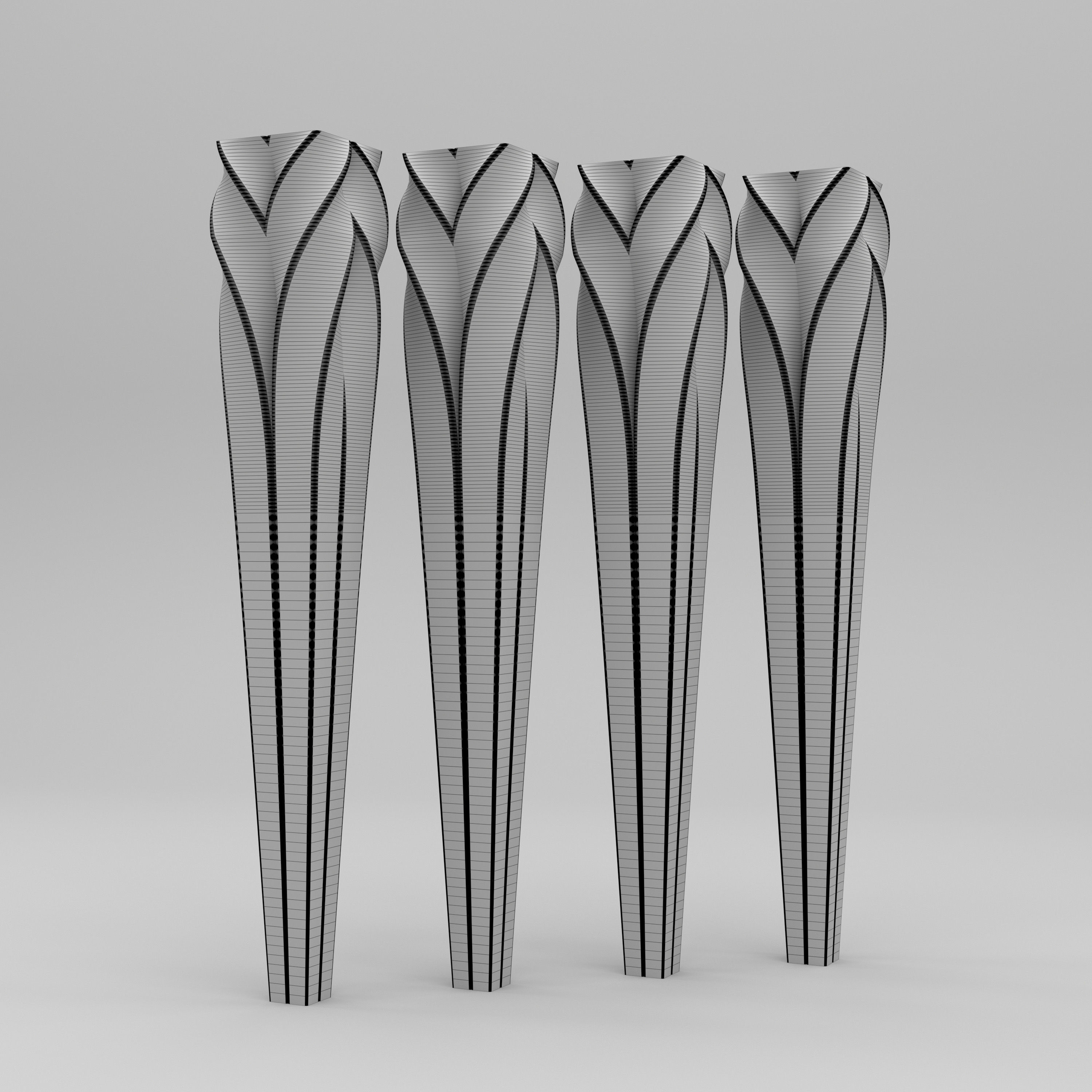 Twisted Leg 3D model_5