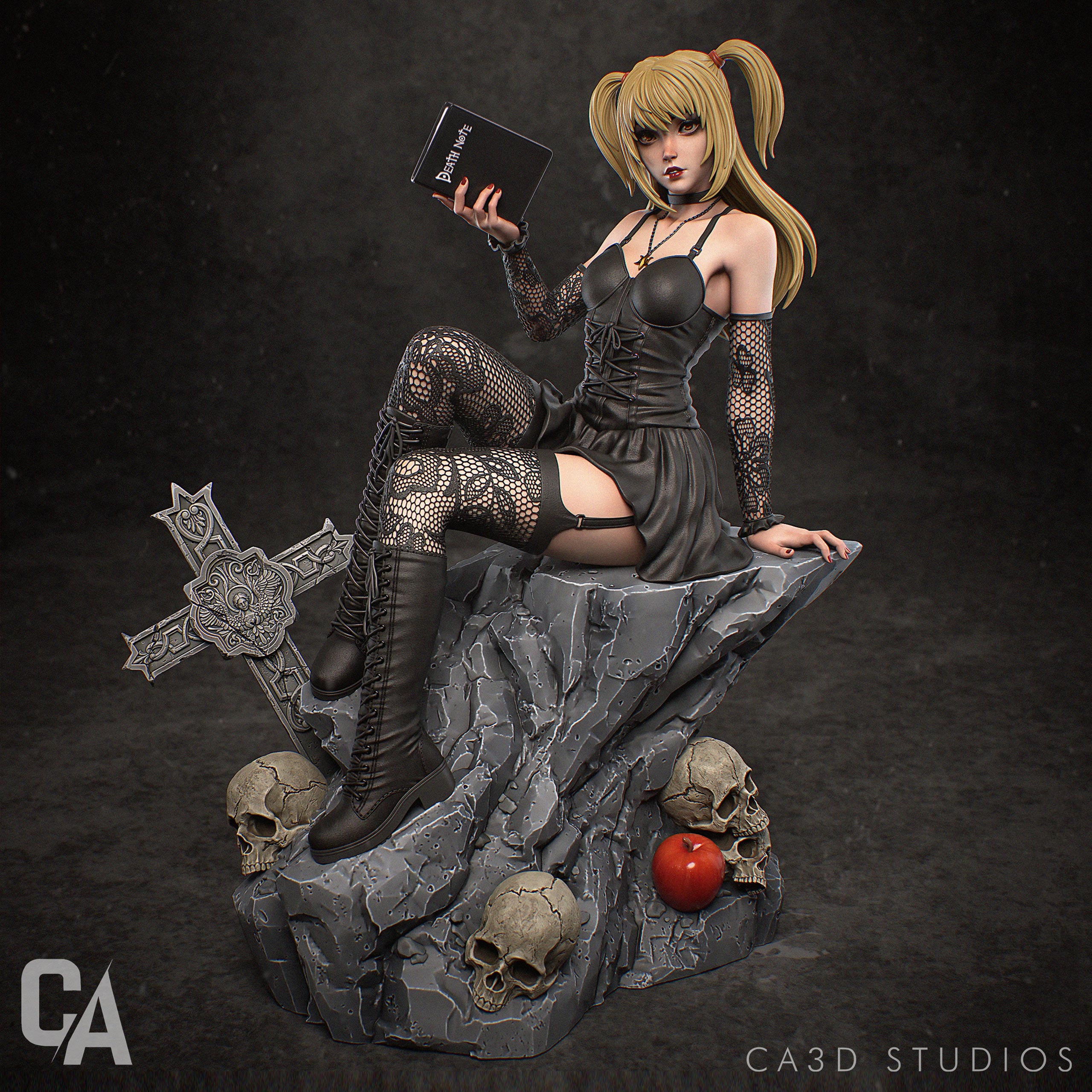Misa Amane 3D Print 3D print model_3