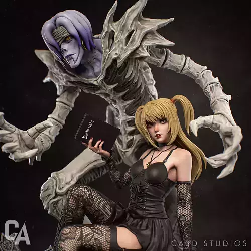 Misa Amane 3D Print 3D print model