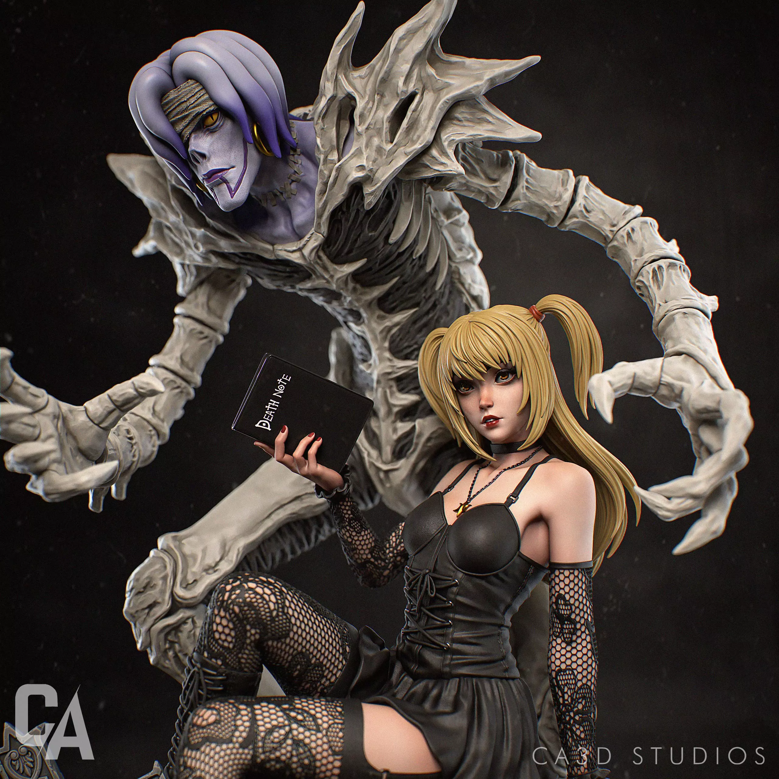 Misa Amane 3D Print 3D print model_0