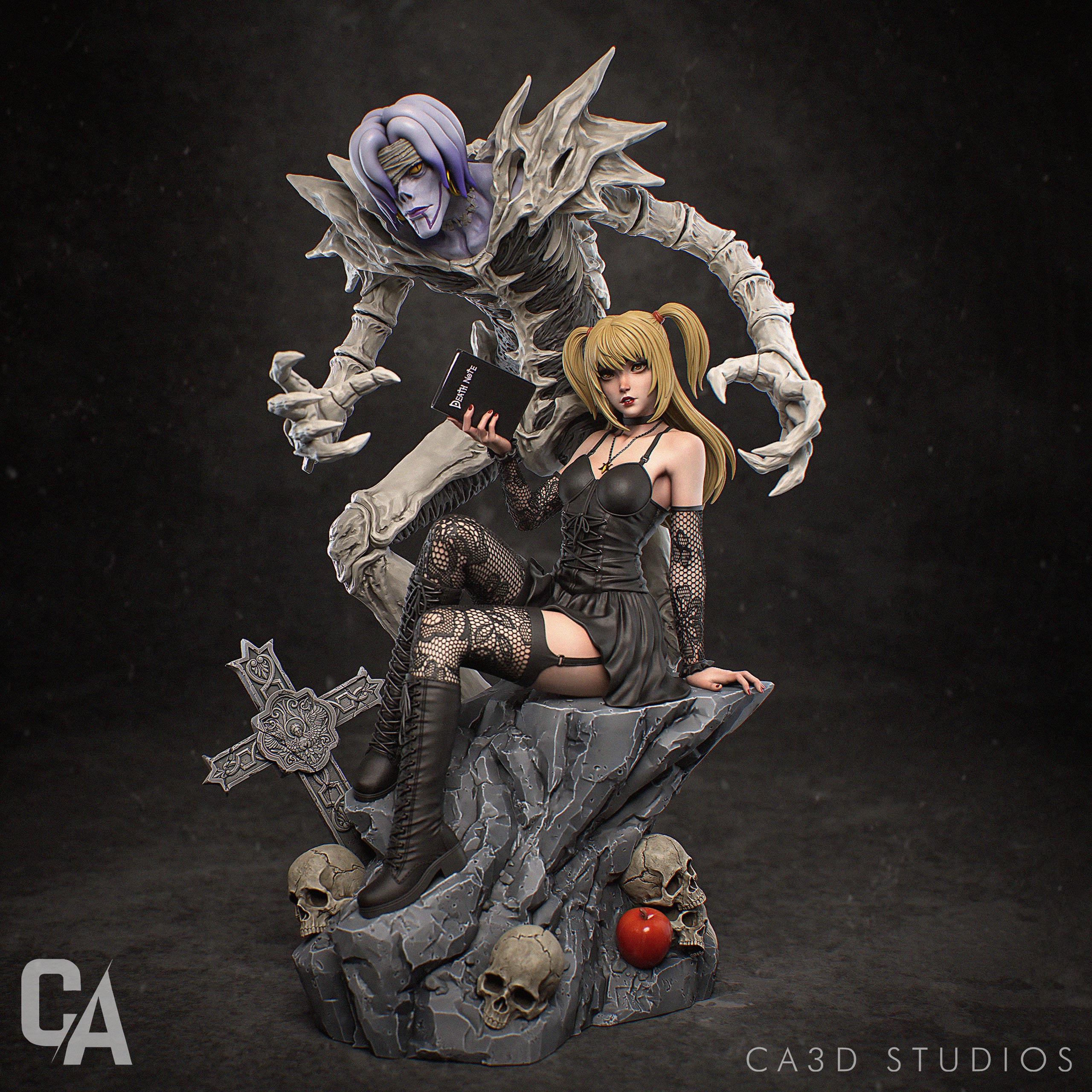 Misa Amane 3D Print 3D print model_2