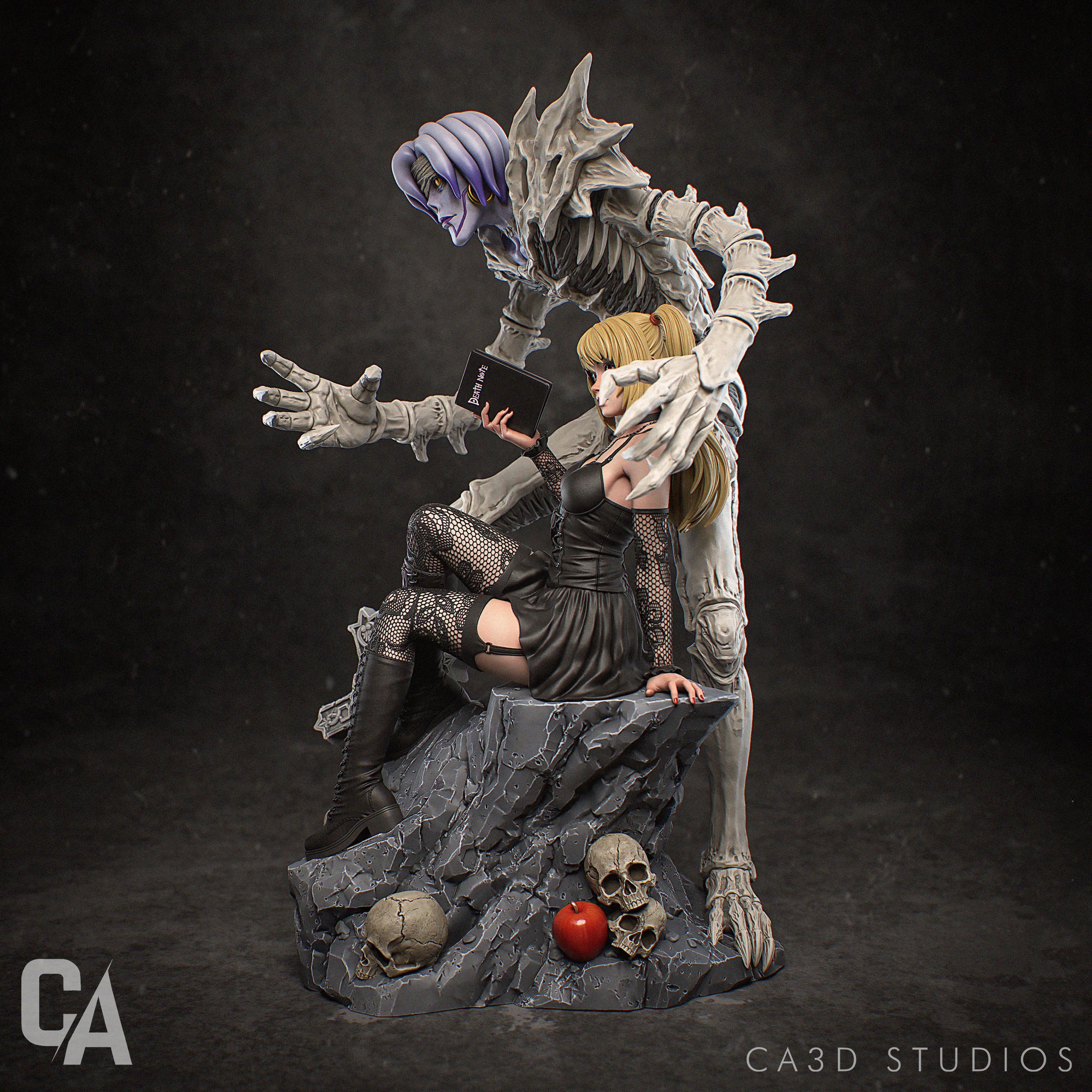 Misa Amane 3D Print 3D print model_5