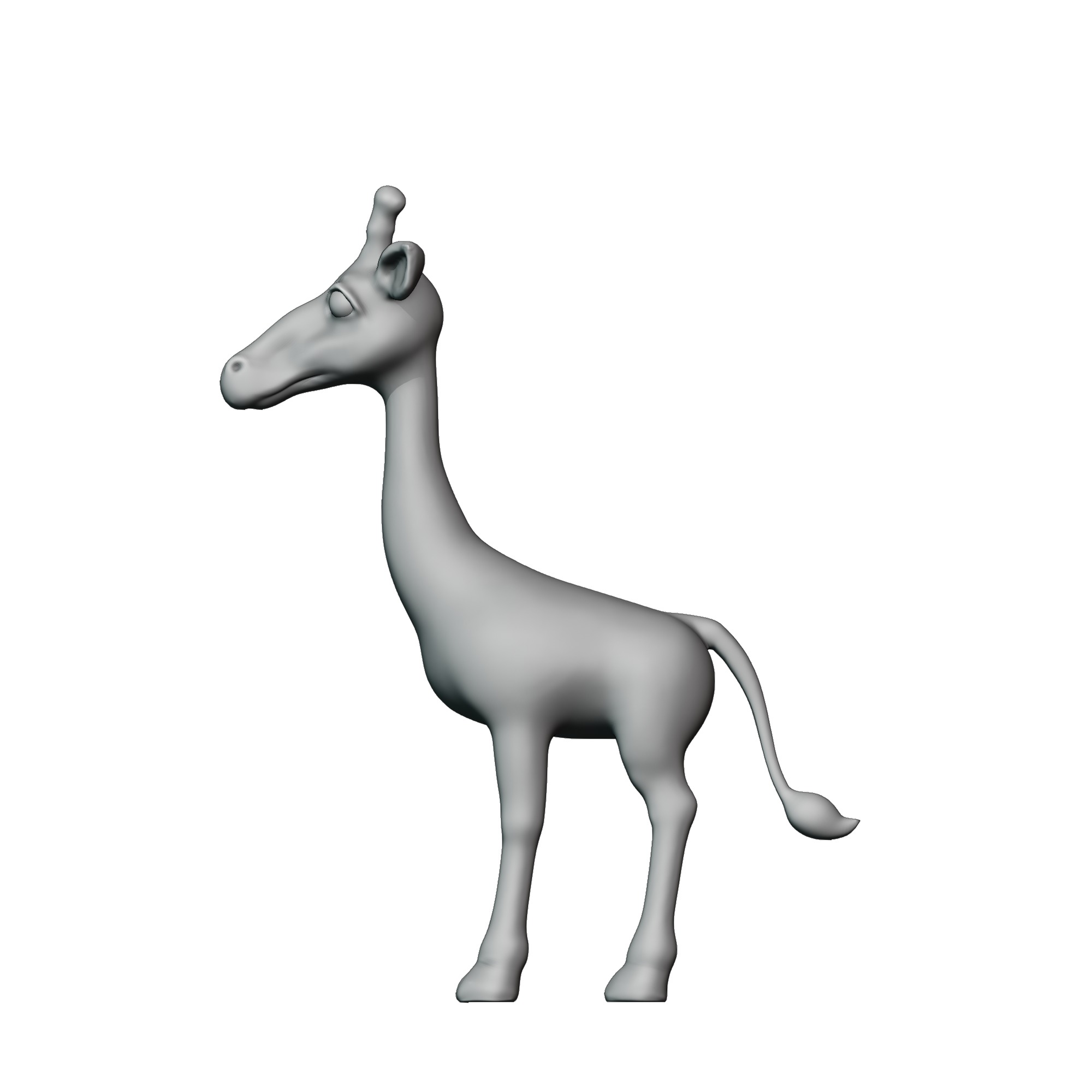 Giraffe 3D print model_6