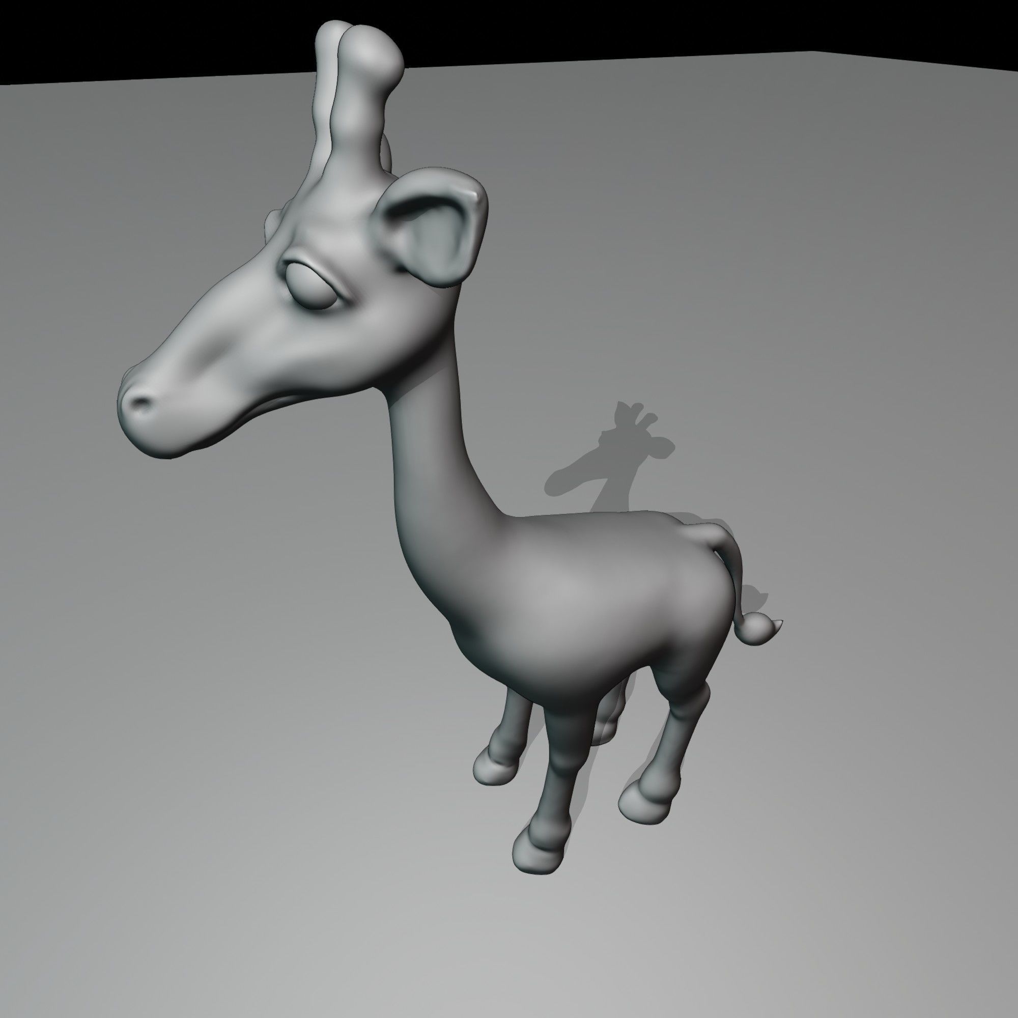 Giraffe 3D print model_4