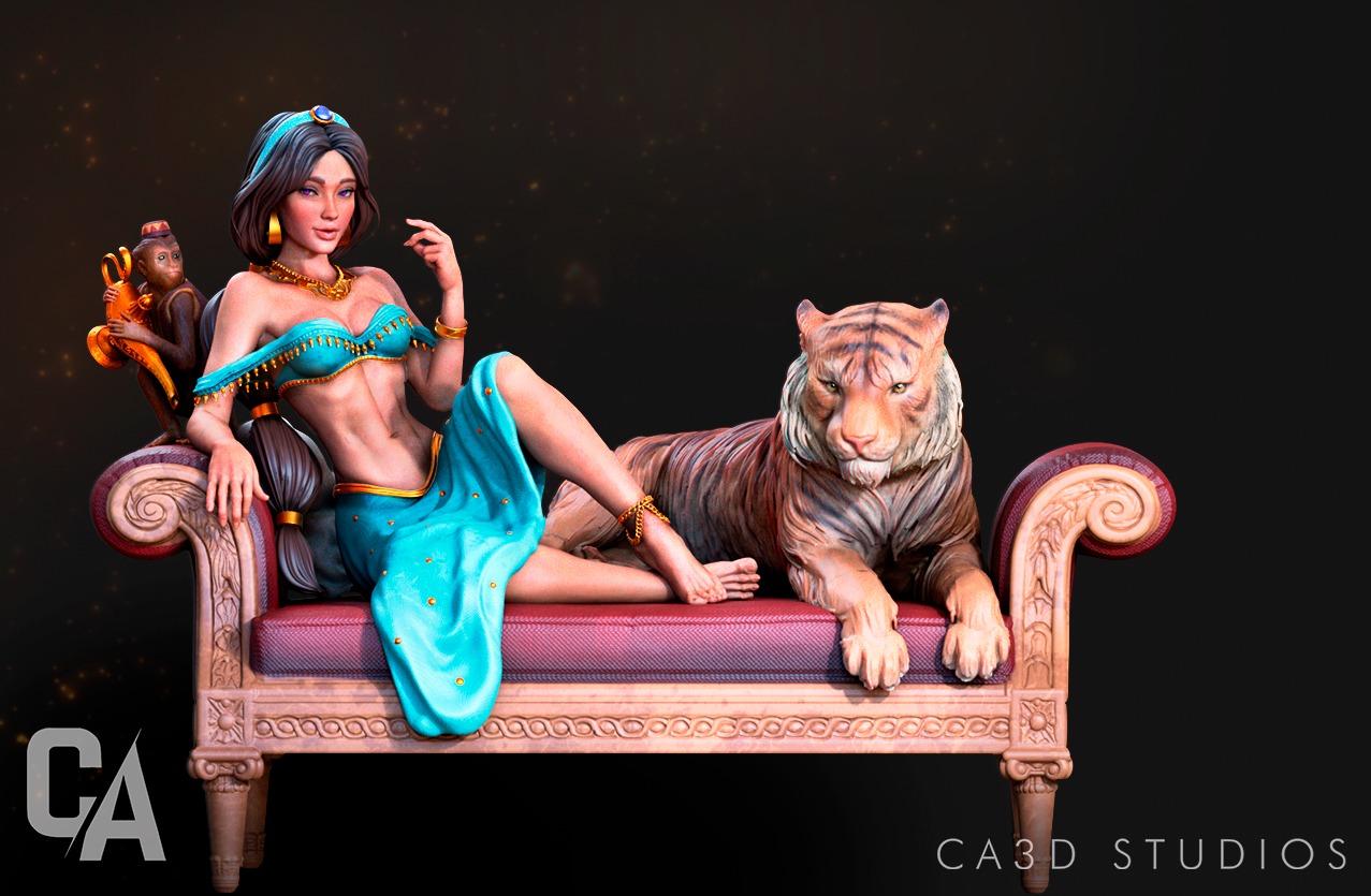 Jasmine 3D Print 3D print model_1