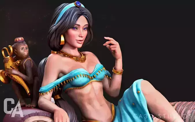 Jasmine 3D Print