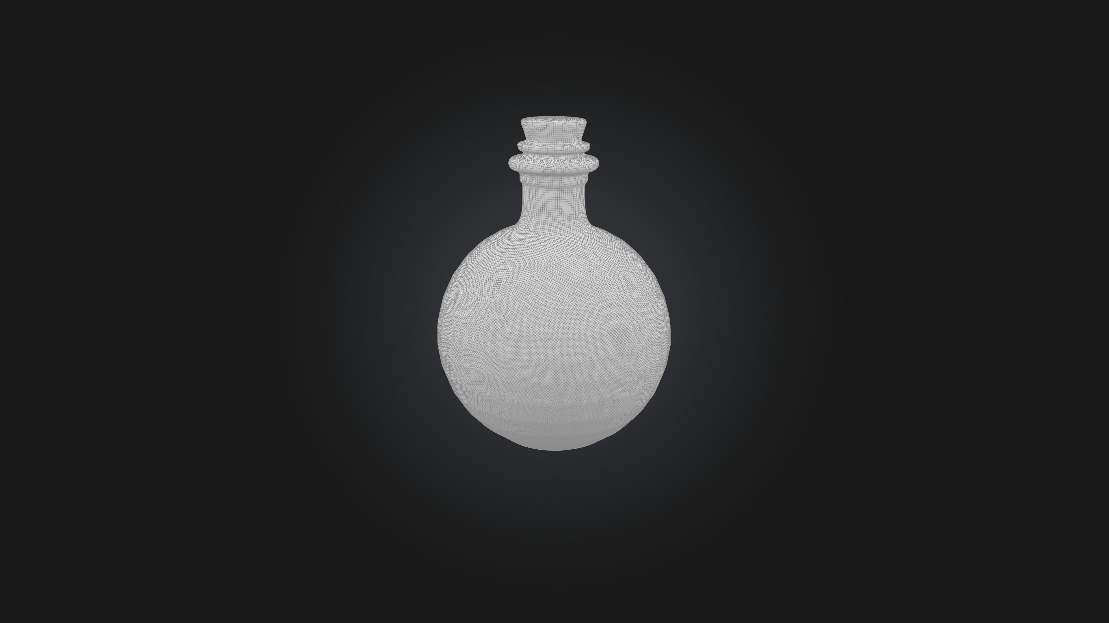 Cartoon Magic Potion 3D model_1