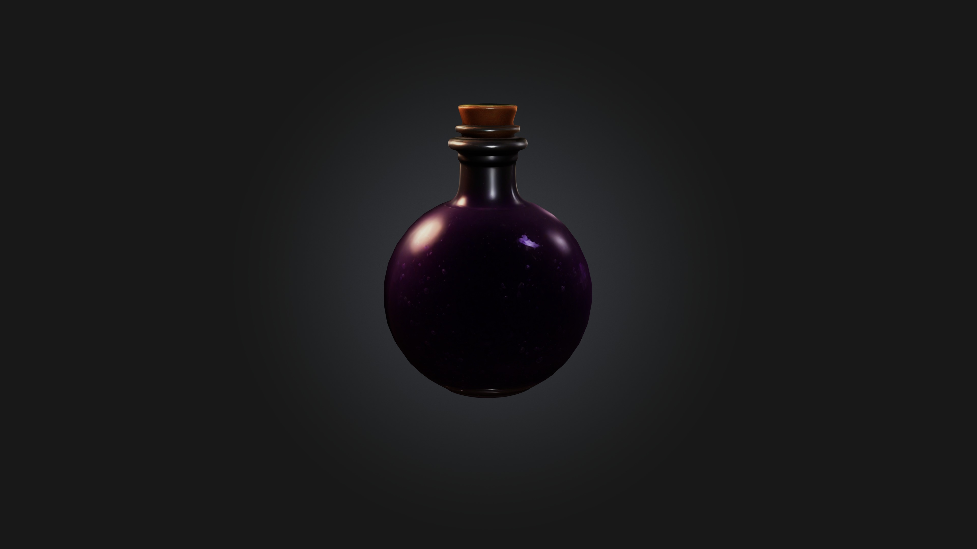 Cartoon Magic Potion 3D model_4