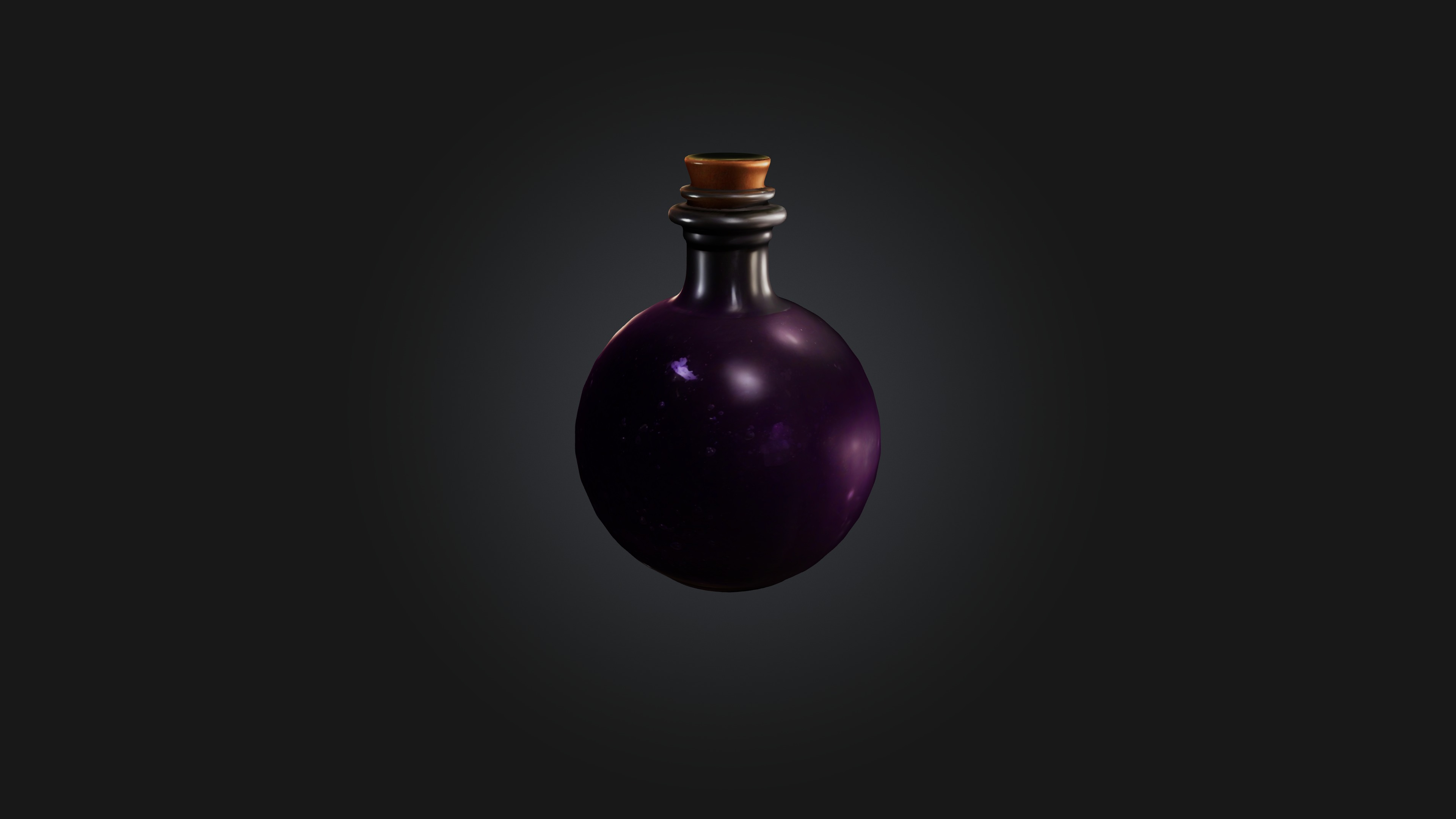 Cartoon Magic Potion 3D model_6