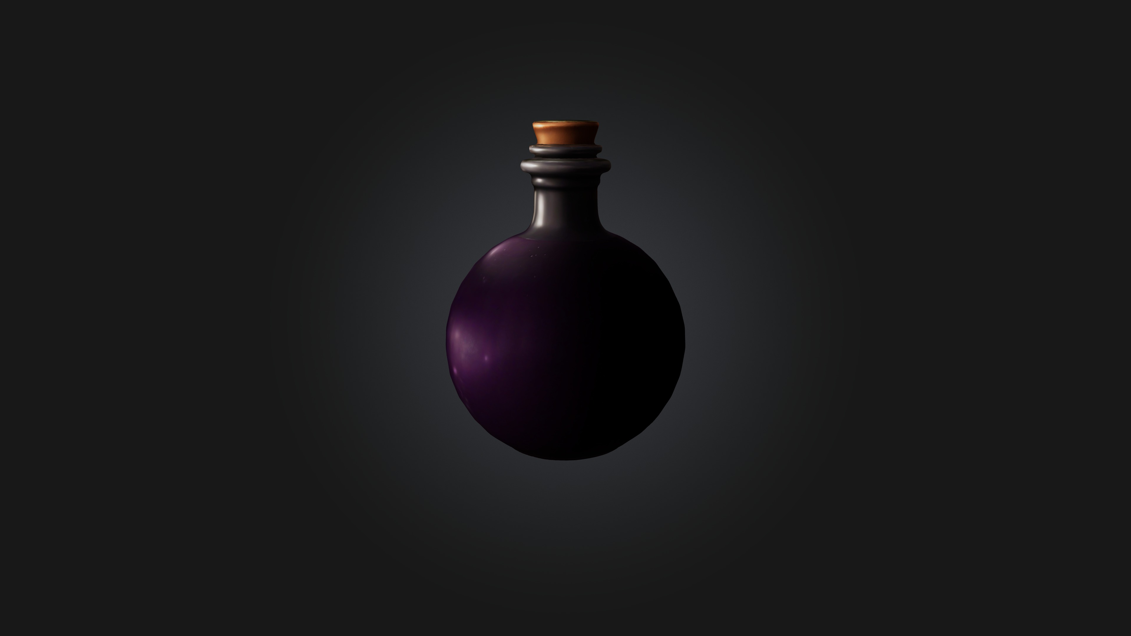 Cartoon Magic Potion 3D model_3