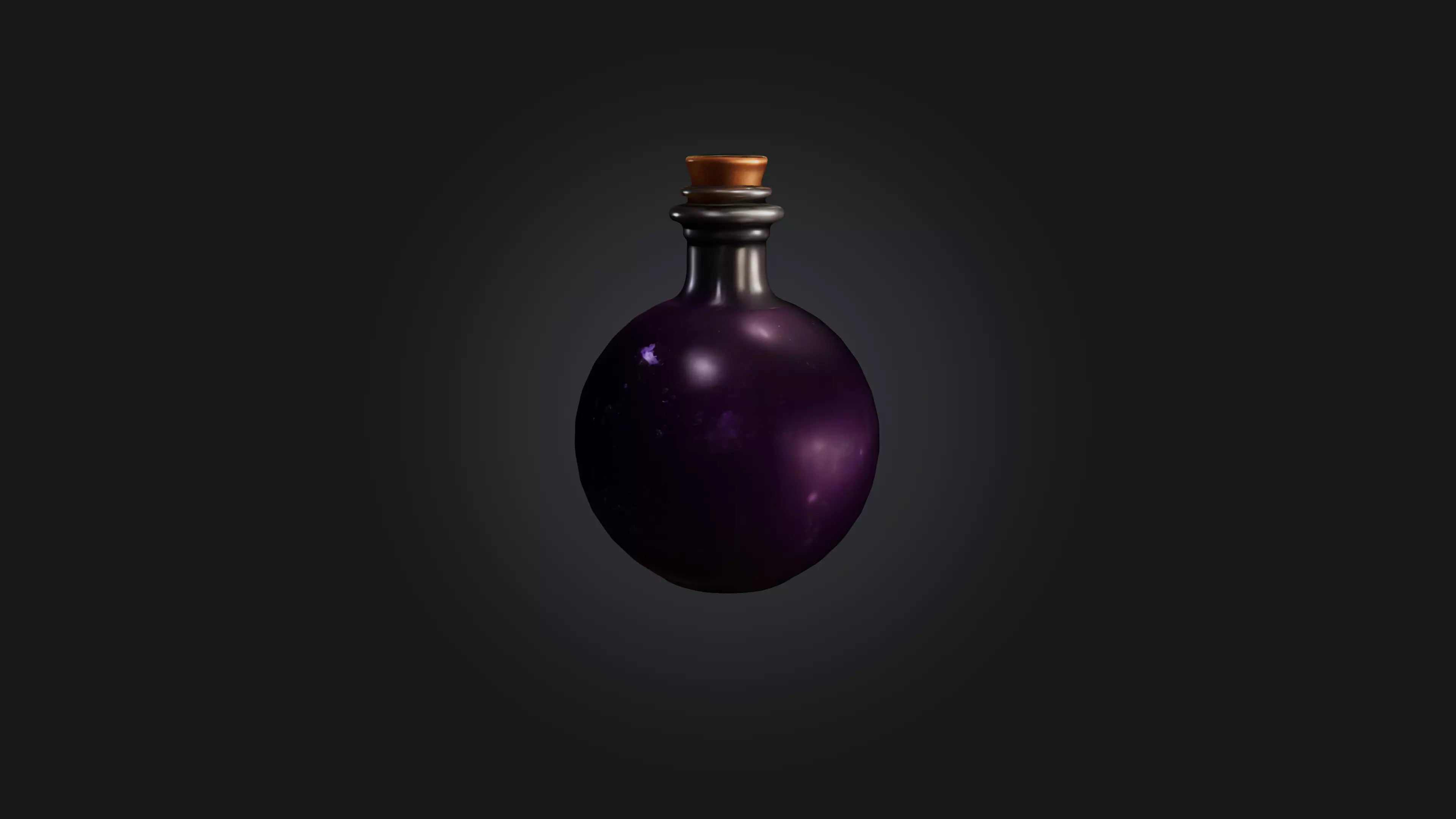 Cartoon Magic Potion 3D model_0