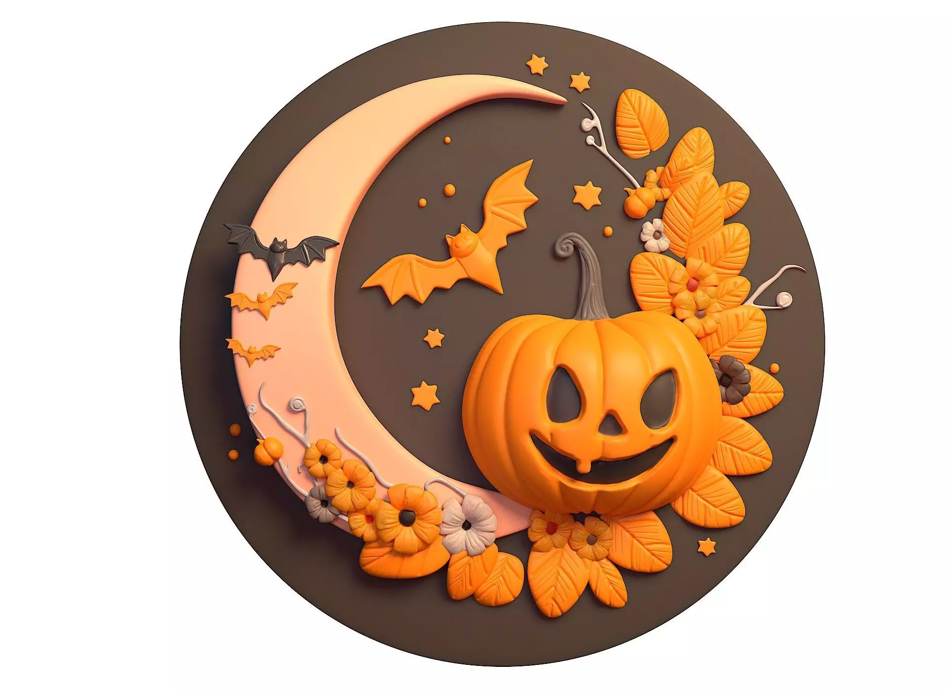 Halloween decorations 3D print model_0