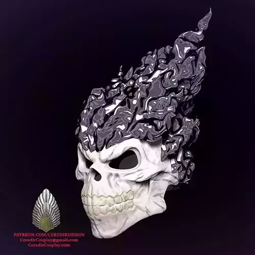 Deathstorm helmet 3D DIGITAL DOWNLOAD