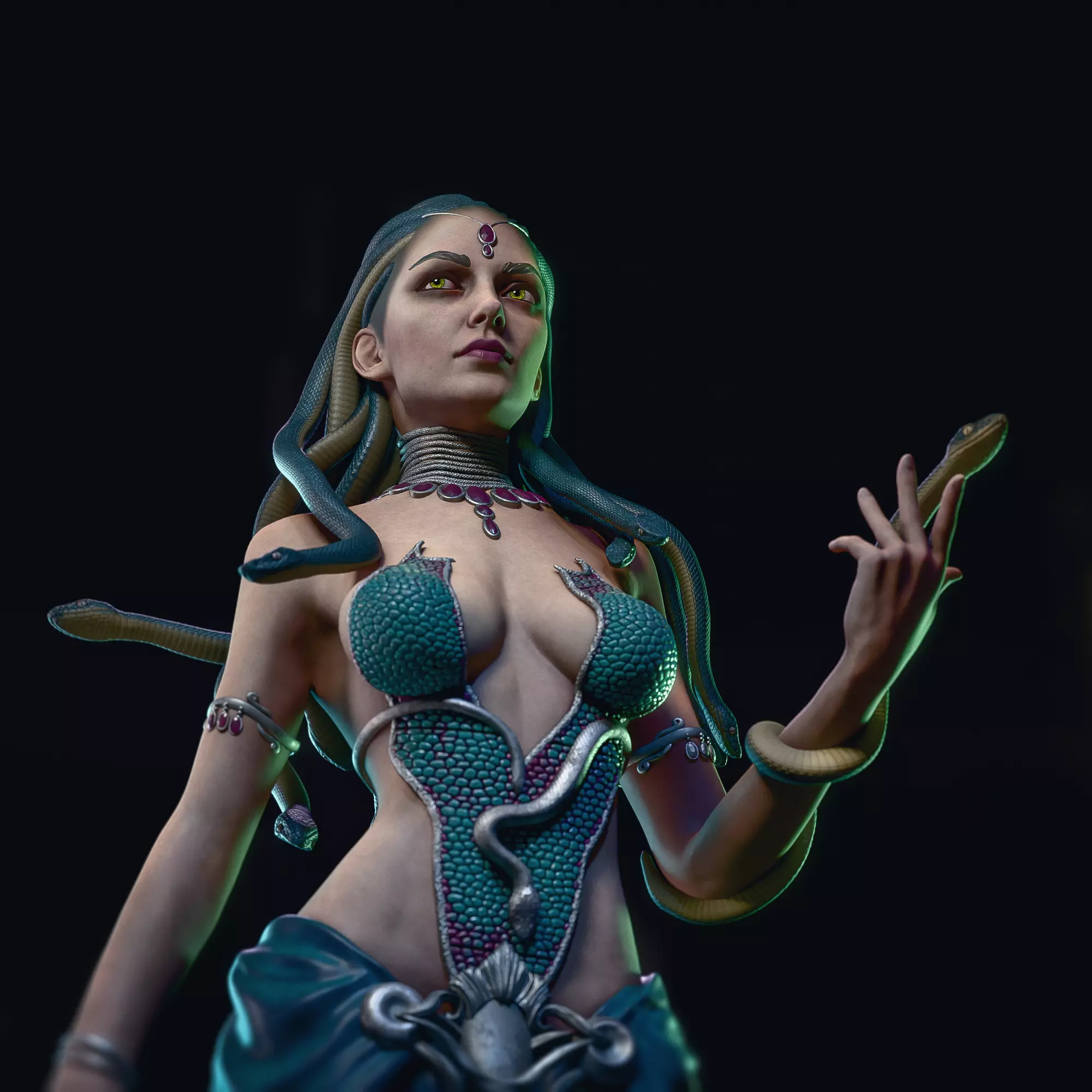 Medusa 3D Print 3D print model_0