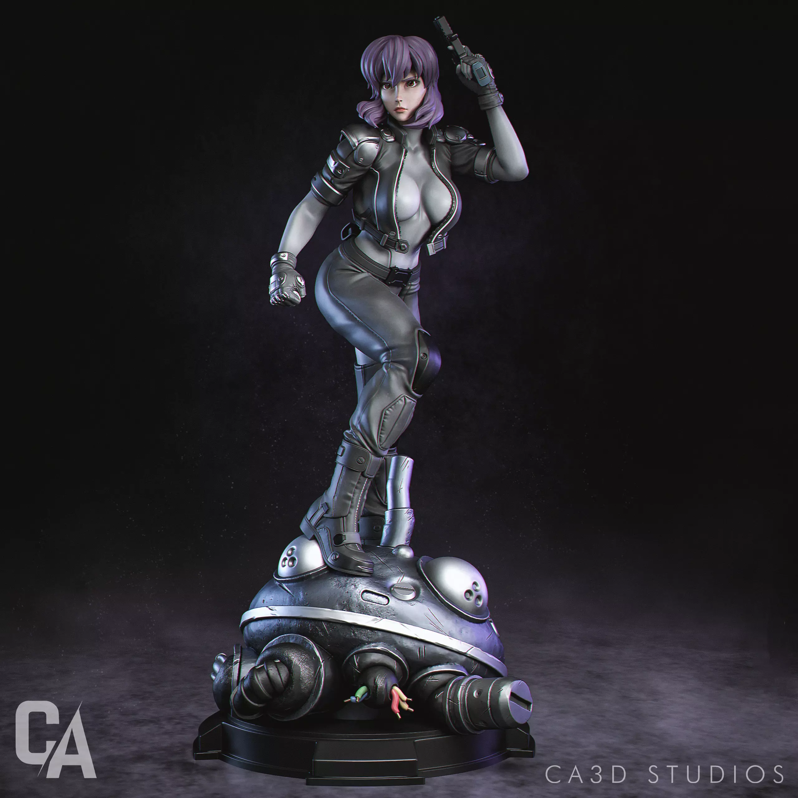Motoko 3D print 3D print model_0