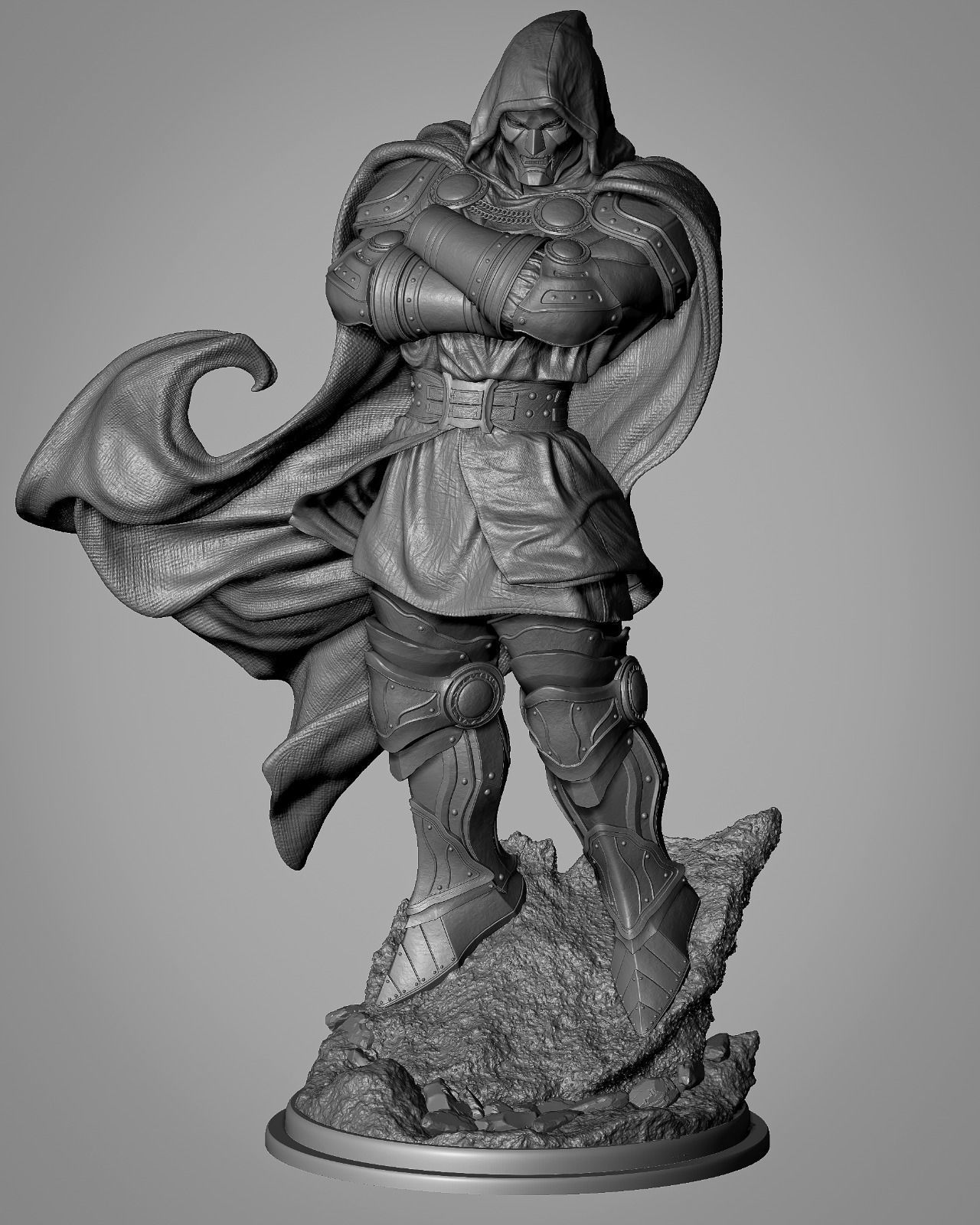 Dr Doom 3D Print 3D print model_6