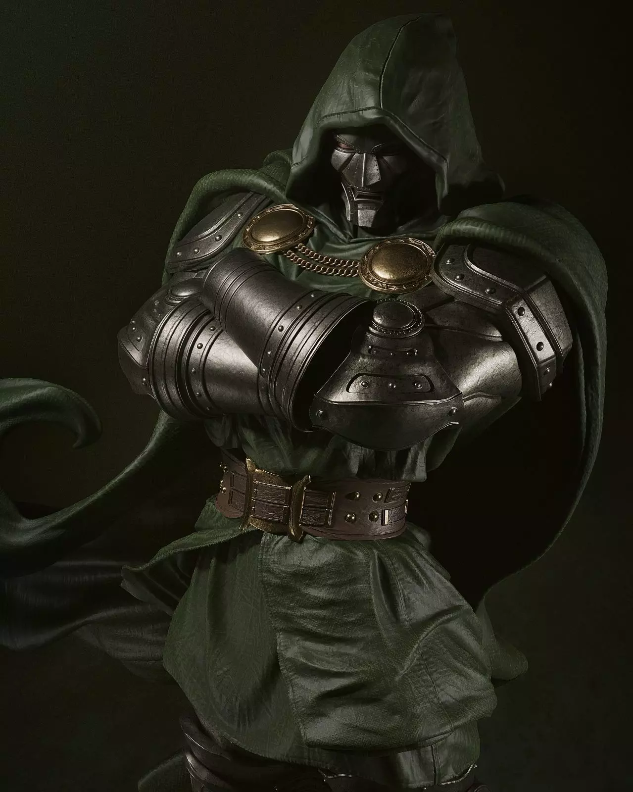 Dr Doom 3D Print 3D print model_0