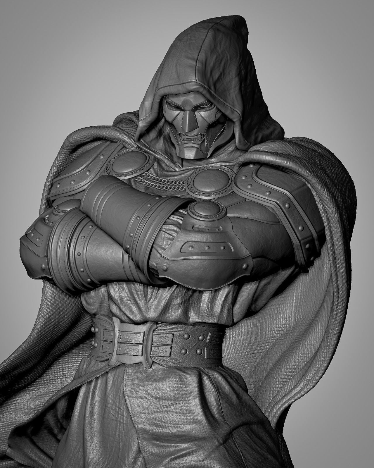 Dr Doom 3D Print 3D print model_5