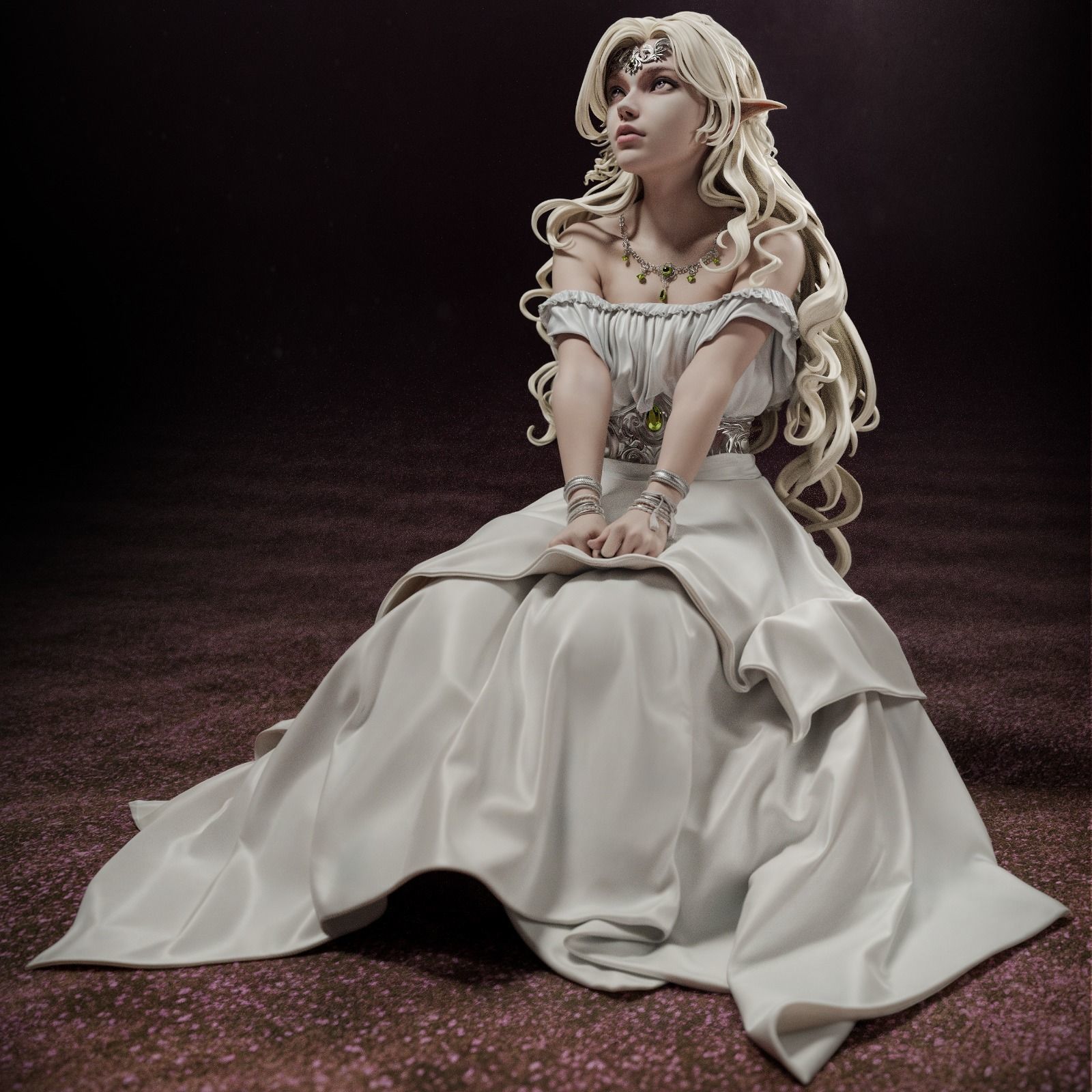 Elf Princess 3D Print 3D print model_2