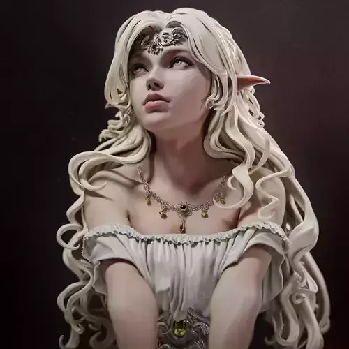 Elf Princess 3D Print 3D print model