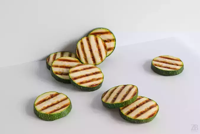 Zucchini 3D model
