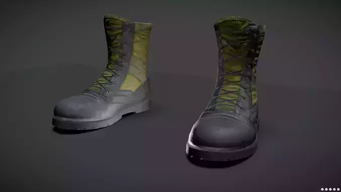 M-1966 US Military Jungle Boots