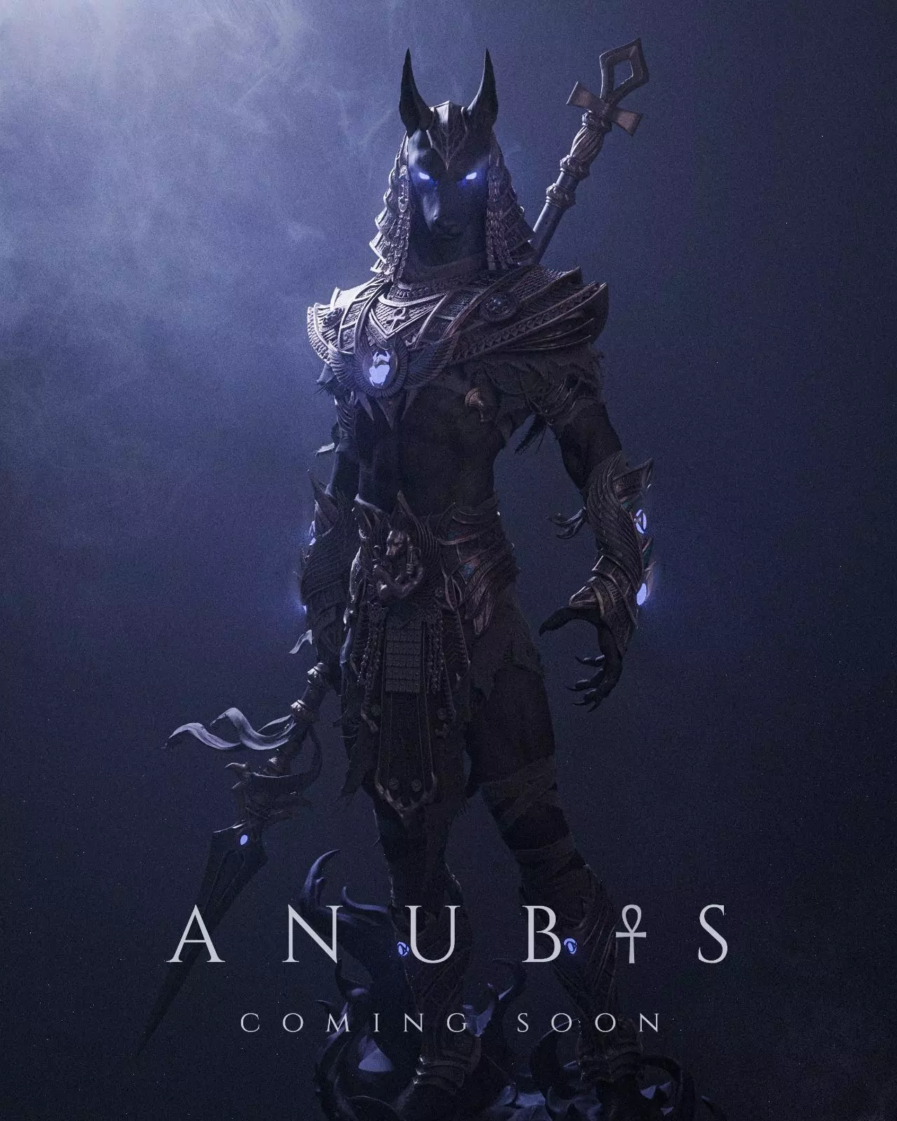Anubis - Egyptian god 3D Print 3D print model_0