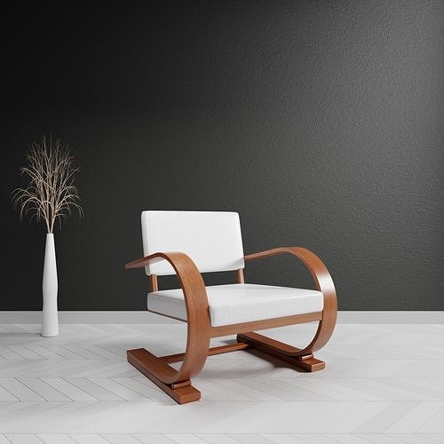 Furniture Armchair Crearq Model Brk03  3D model