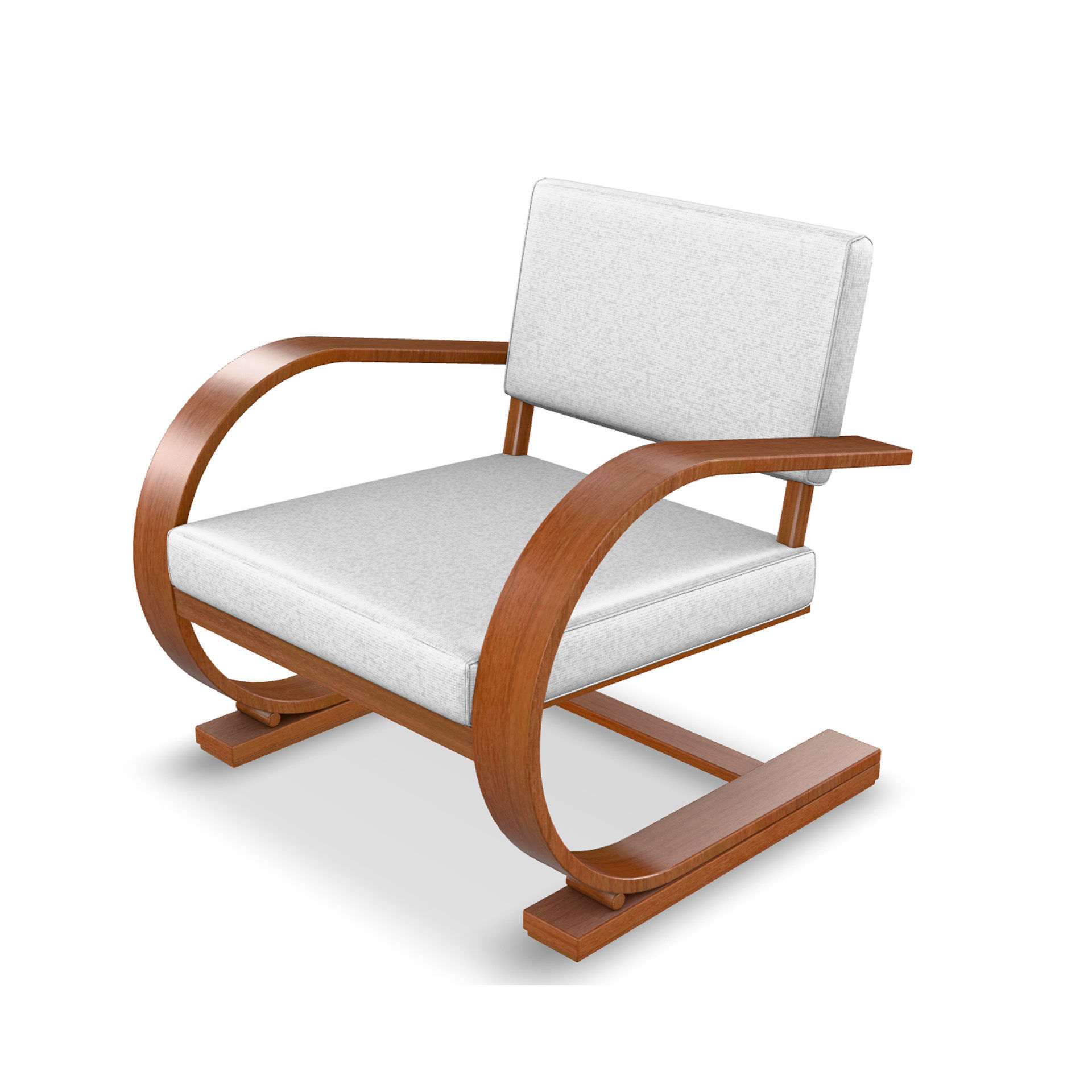 Furniture Armchair Crearq Model Brk03  3D model_2