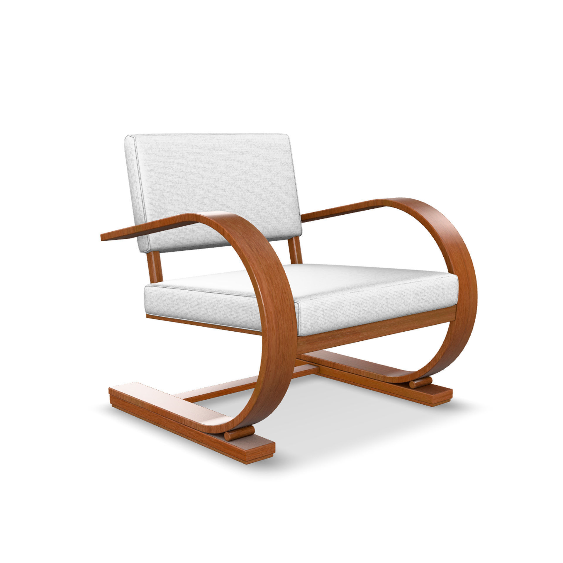 Furniture Armchair Crearq Model Brk03  3D model_1