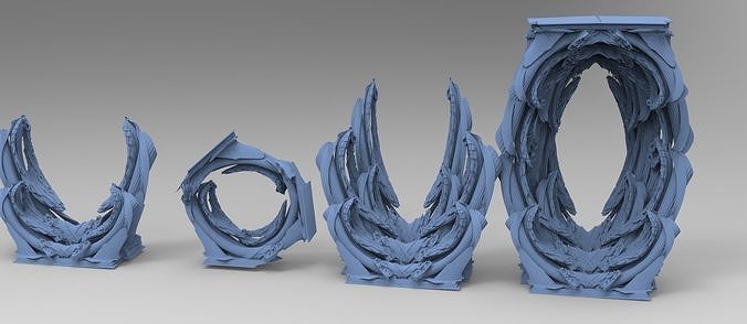Eternity  Portal Realms gate collection 1  3D model