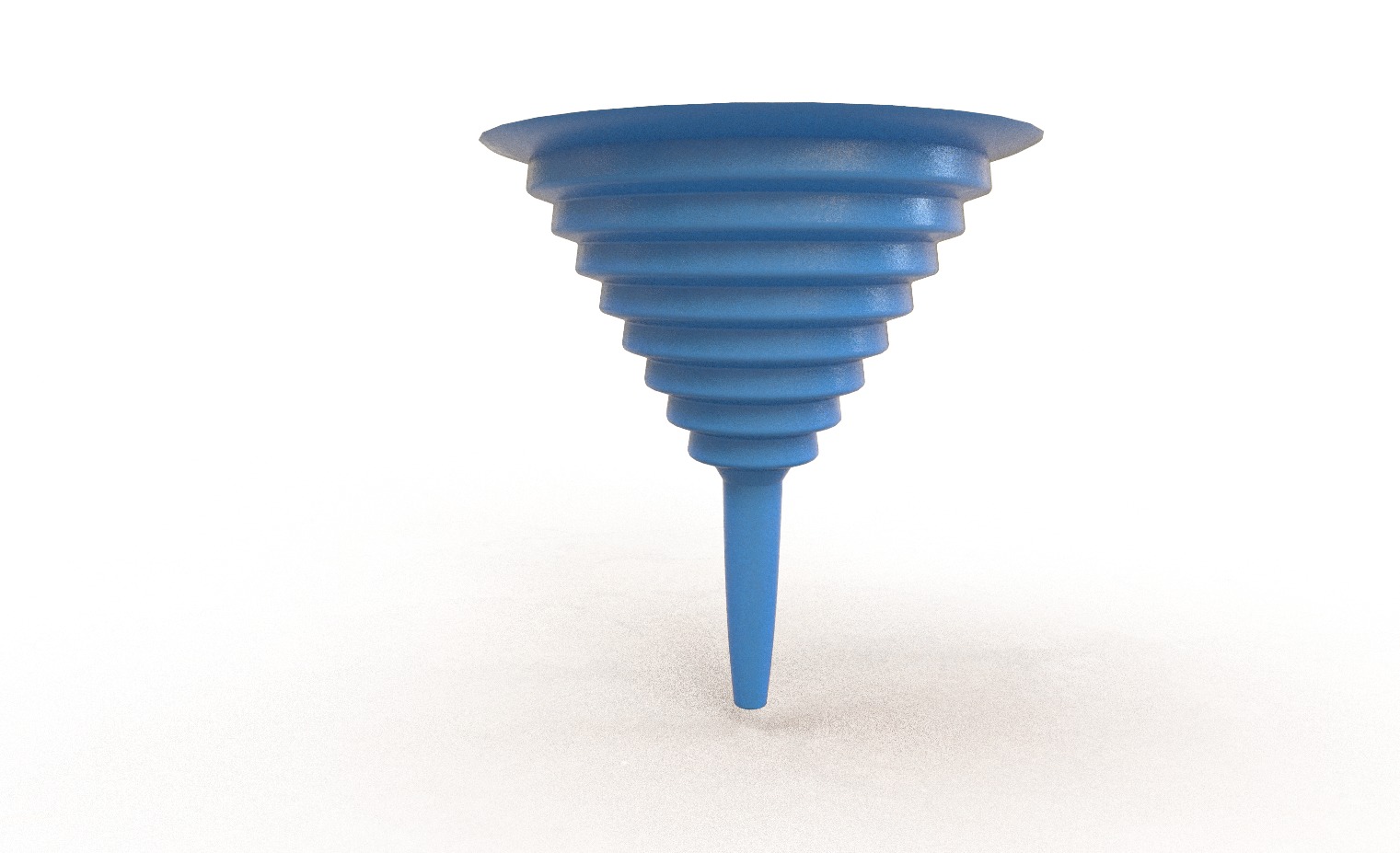 Funel 10 Low-poly 3D model_3