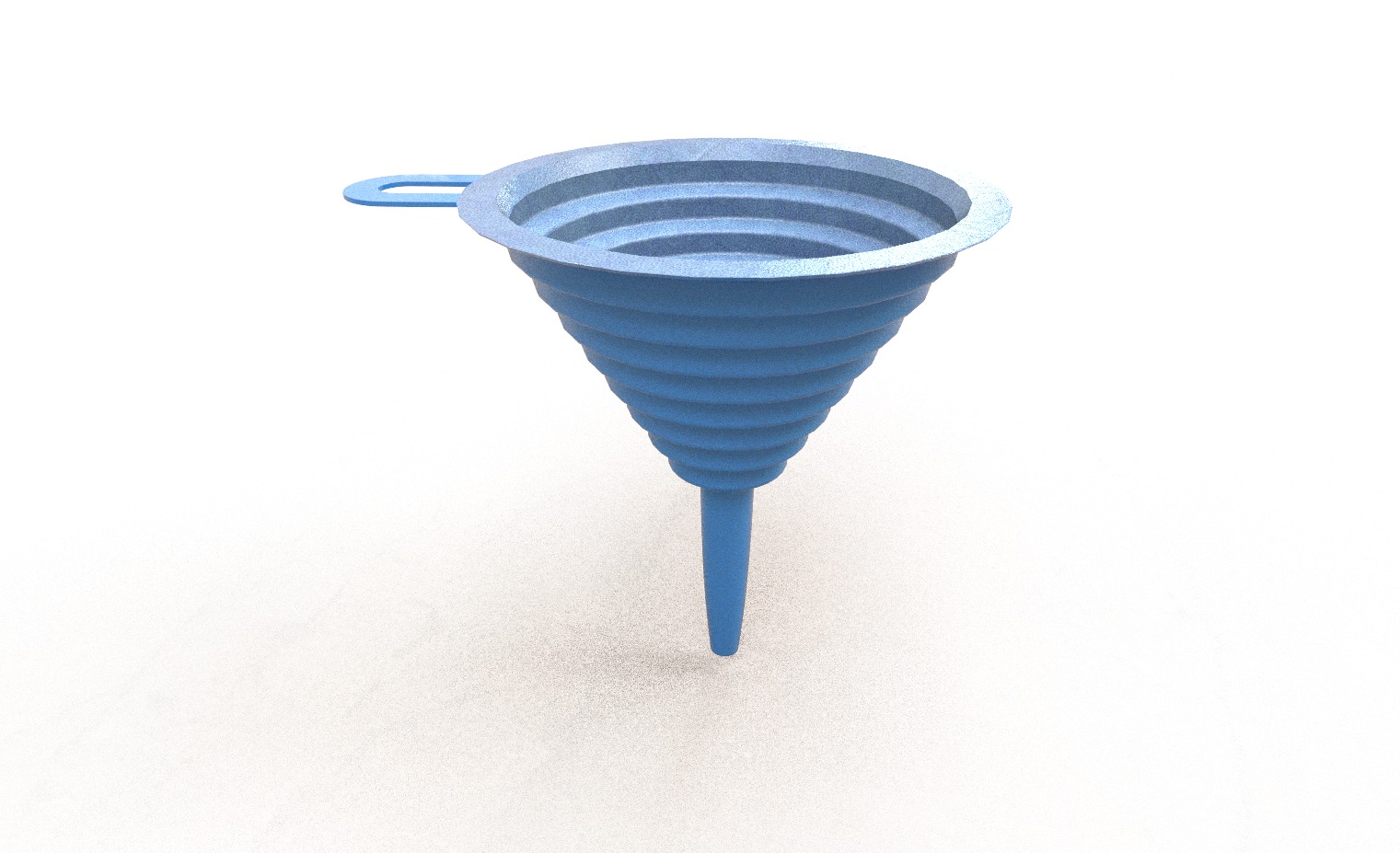 Funel 10 Low-poly 3D model_2