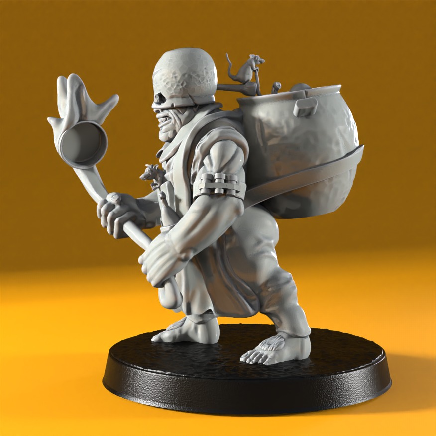 MerryFoot Militia Army Pack 3D print model_38