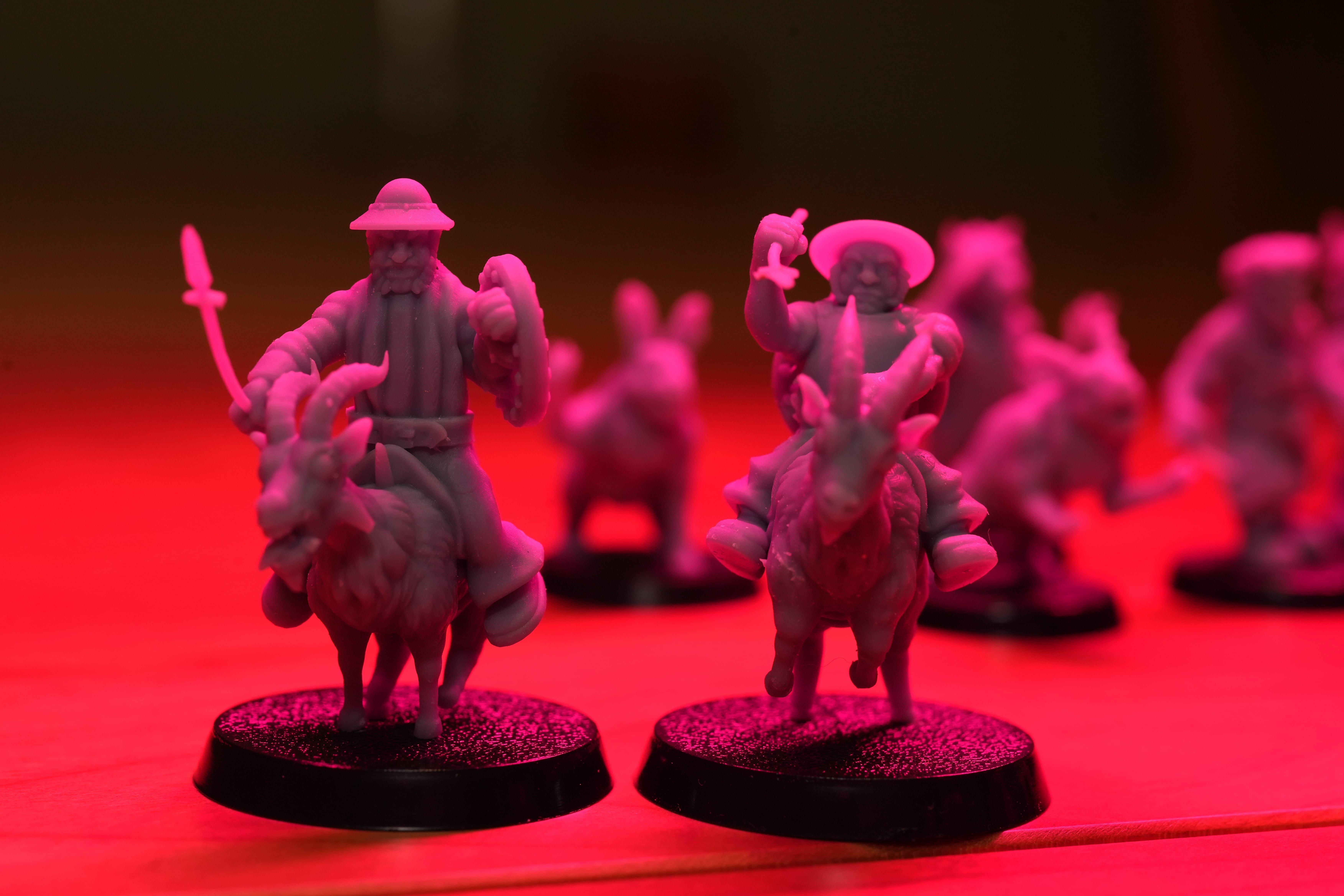 MerryFoot Militia Army Pack 3D print model_29