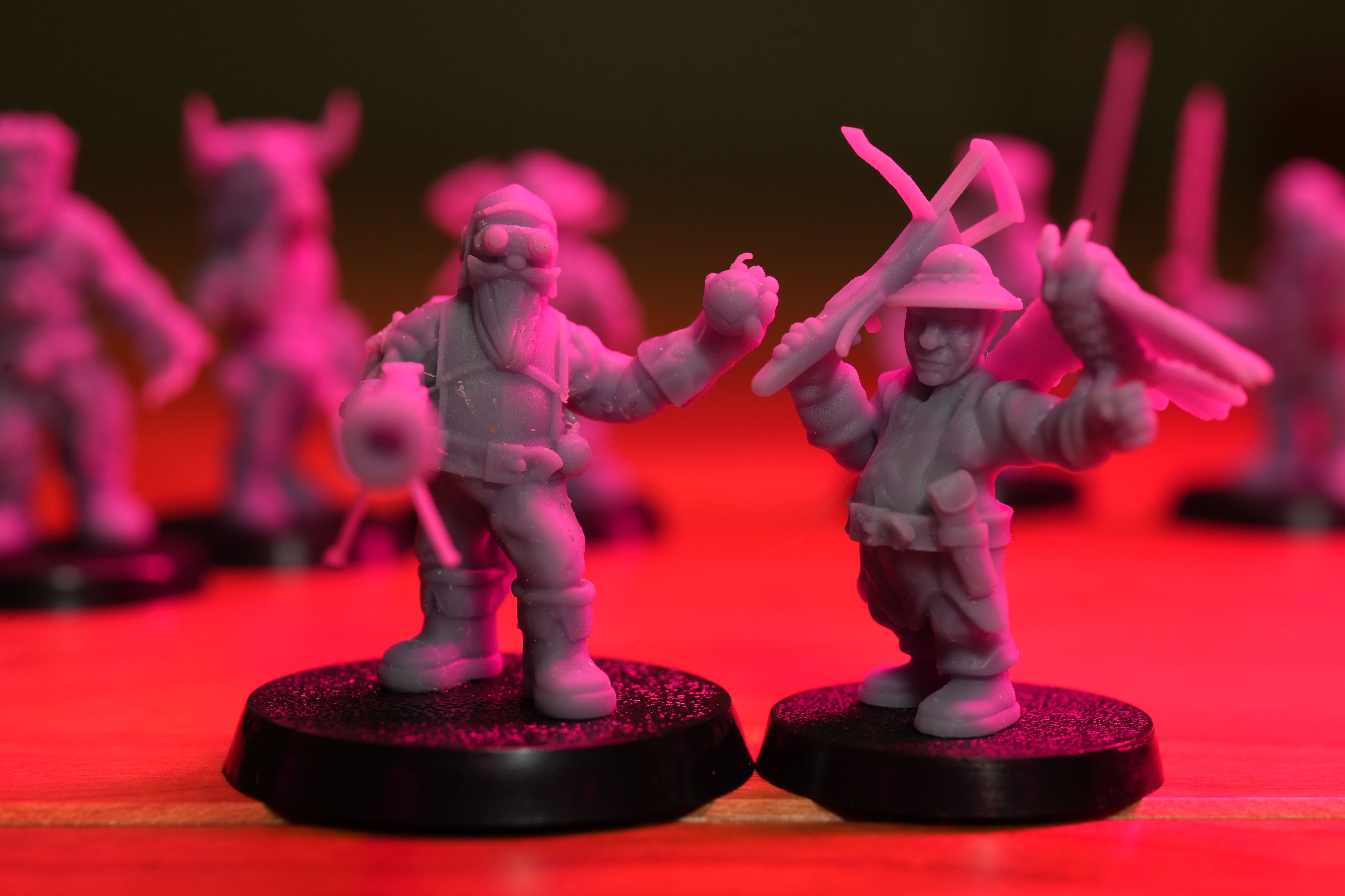 MerryFoot Militia Army Pack 3D print model_32
