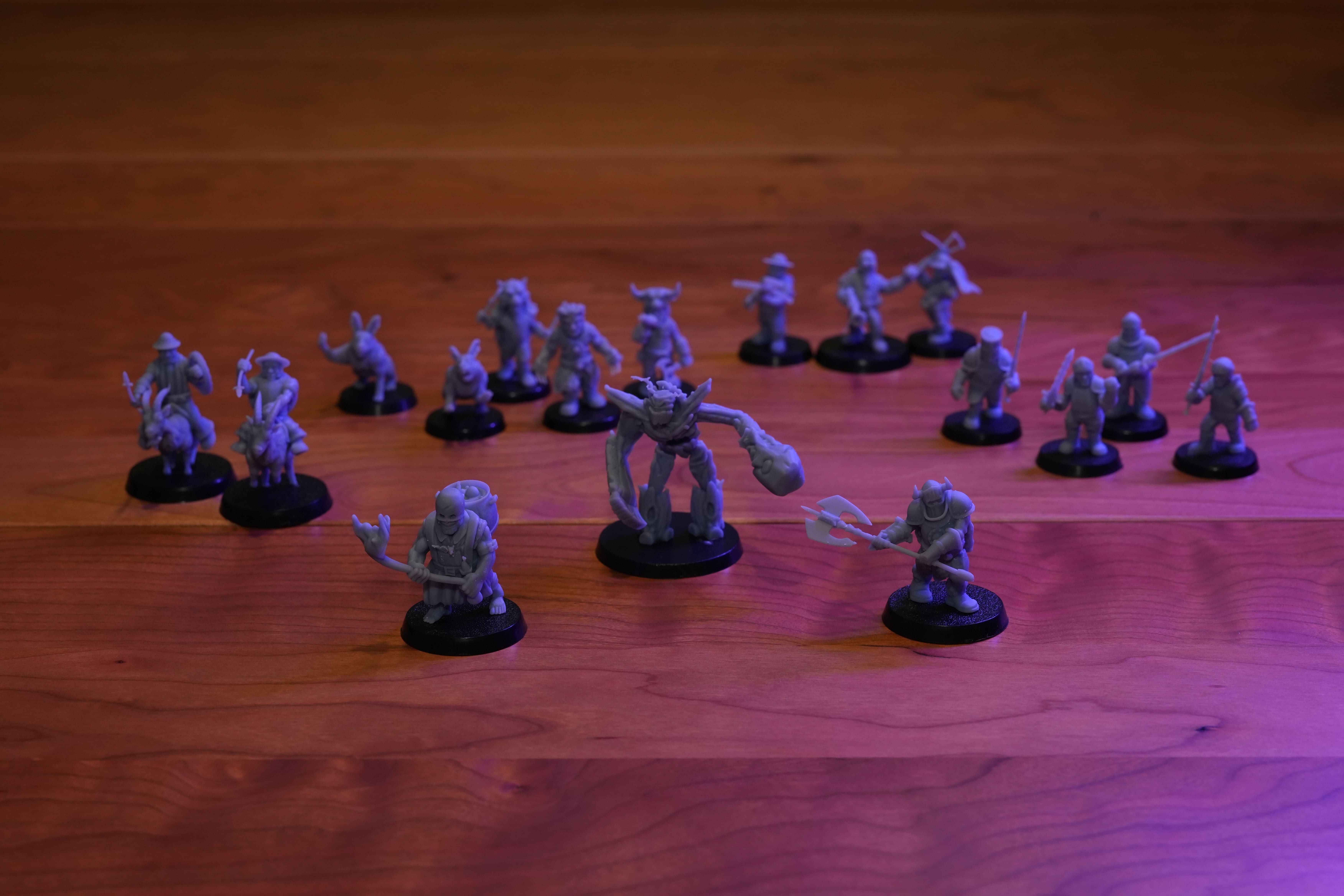 MerryFoot Militia Army Pack 3D print model_27